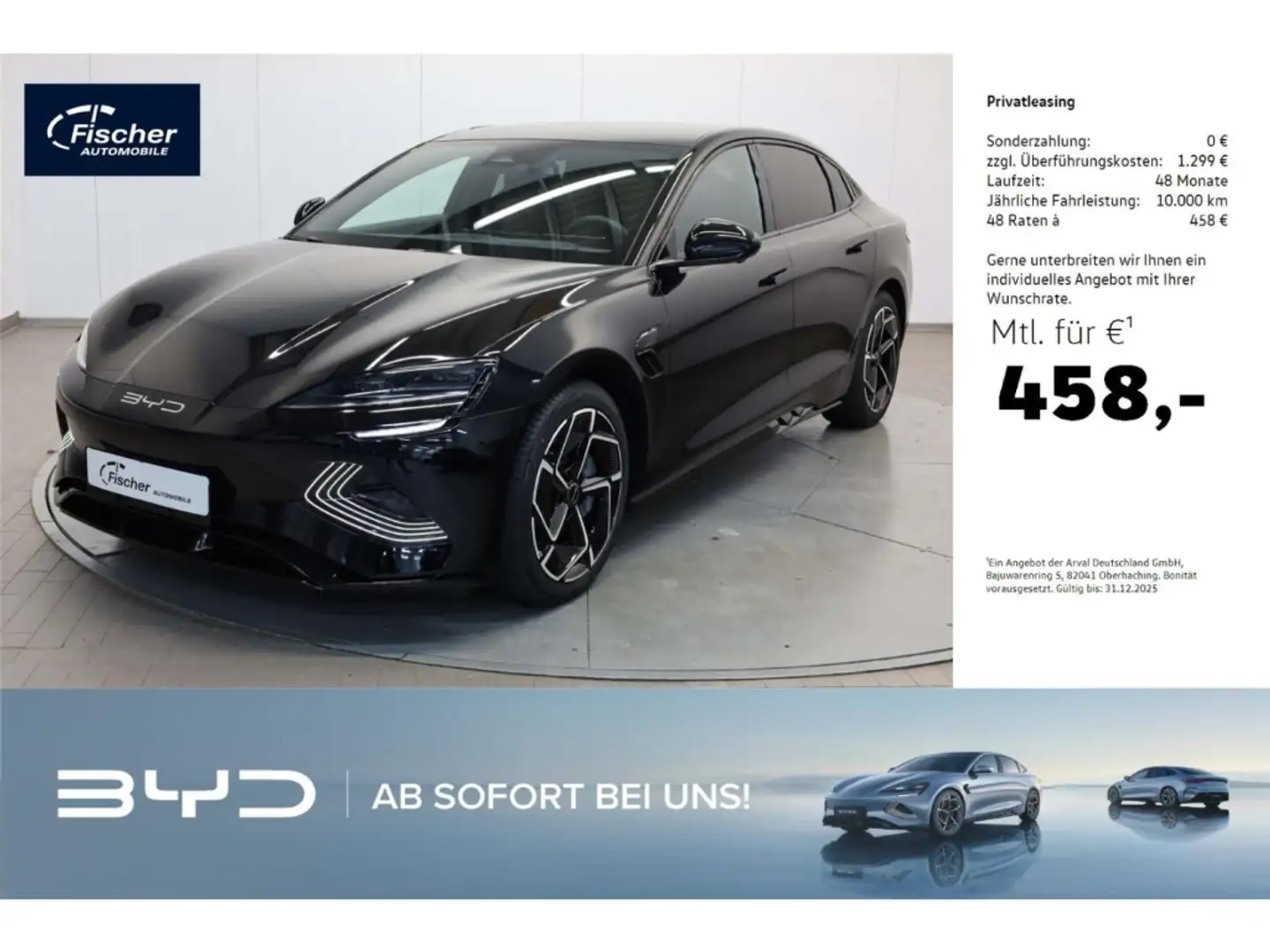 BYD Seal Elektro Excellence AWD Zwart - 1