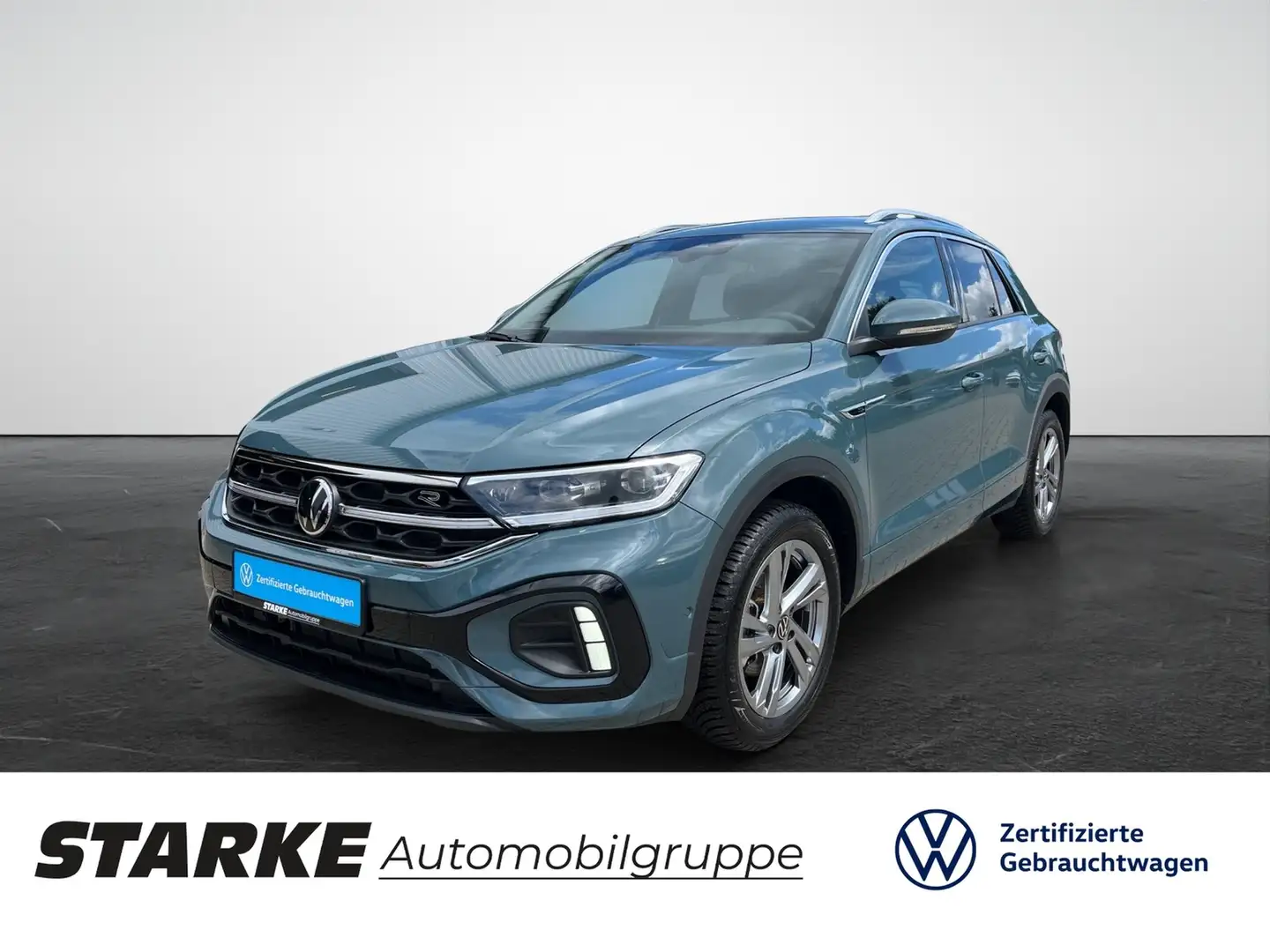 Volkswagen T-Roc 1.5 TSI R-Line Blau - 1