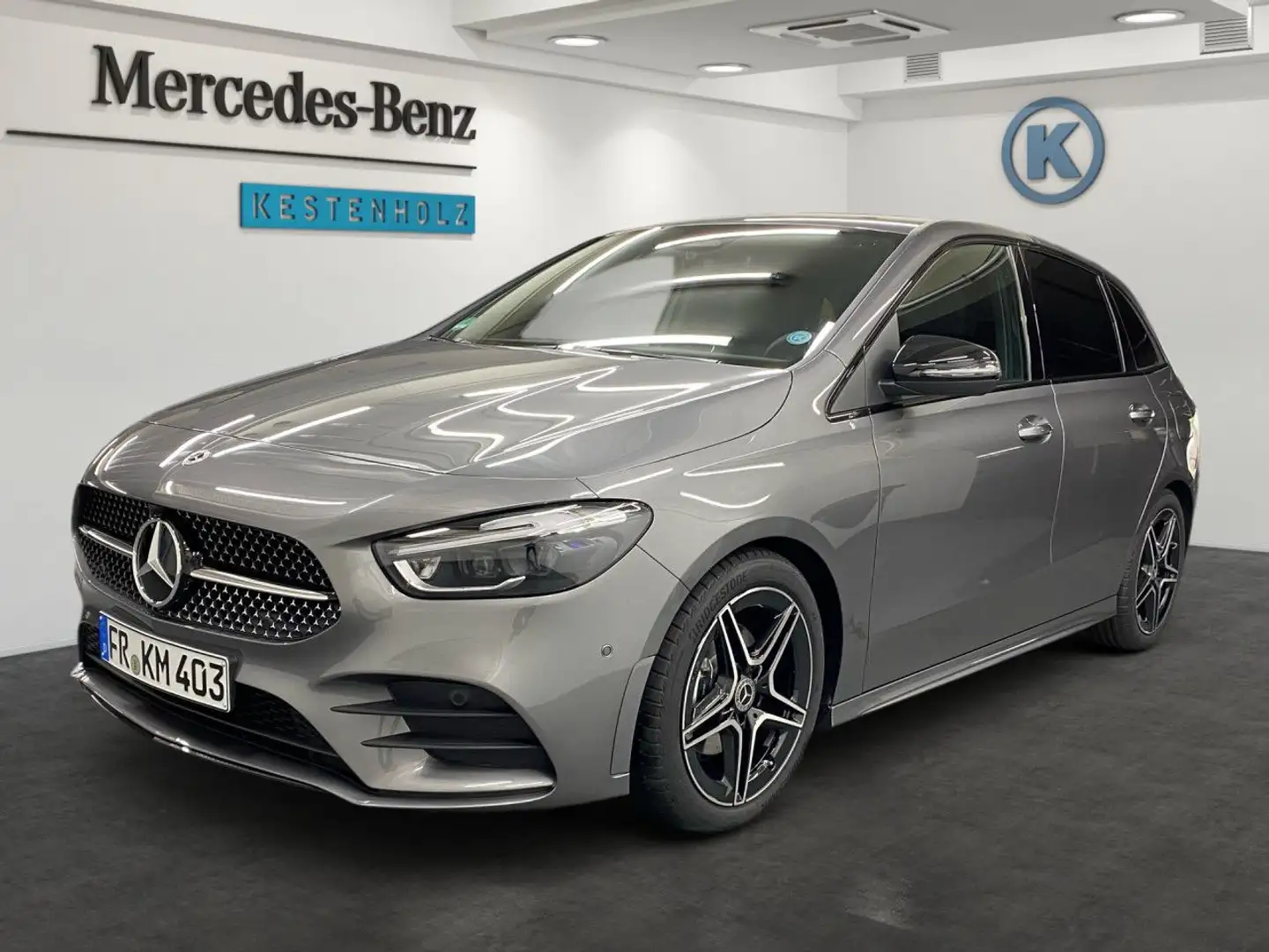 Mercedes-Benz B 200 d AMG+NIGHT+AHK+MULTI+DISTR+PARK Szürke - 2