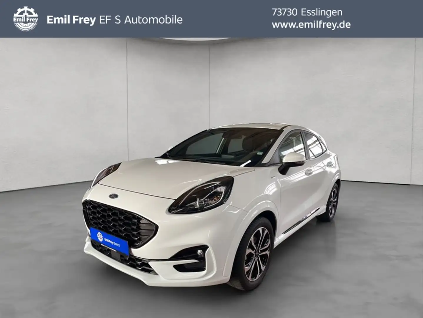 Ford Puma 1.0 EcoBoost Hybrid ST-LINE Blanc - 1