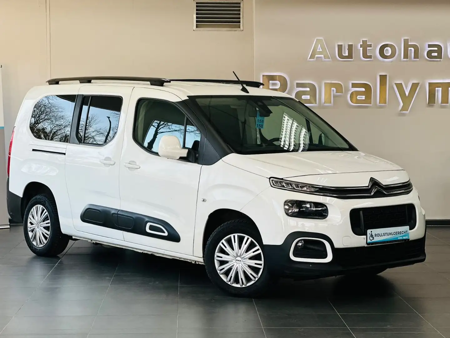 Citroen Berlingo Feel XL Behindertengerecht-Rampe Weiß - 2