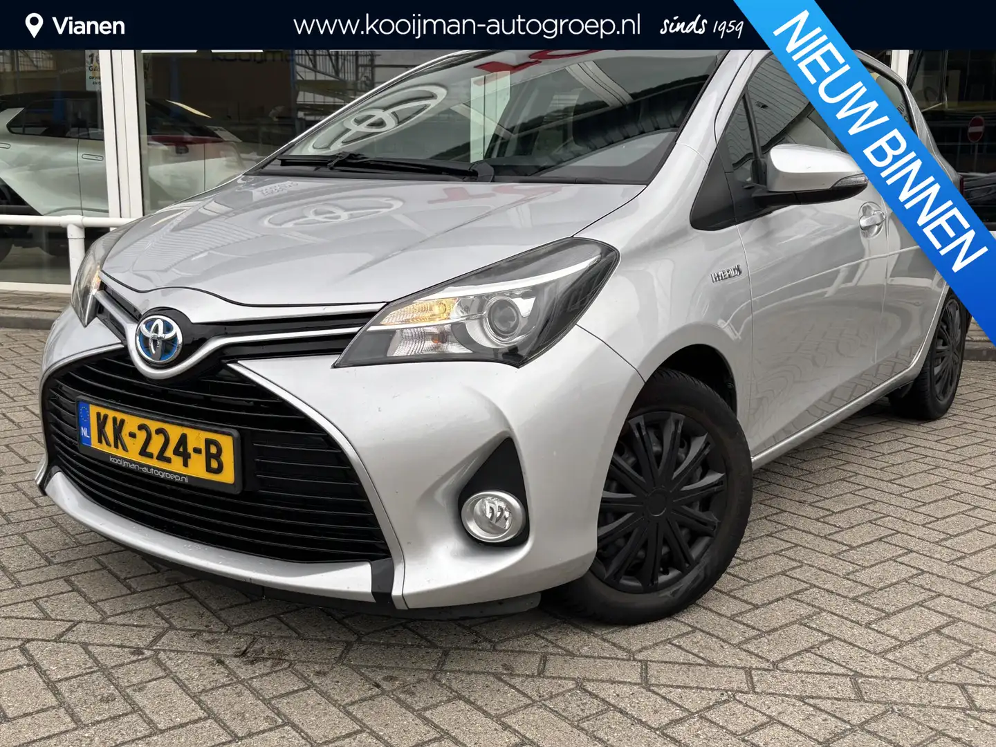 Toyota Yaris 1.5 Hybrid Aspiration SLECHTS 96.000KM, TREKHAAK! Grijs - 1
