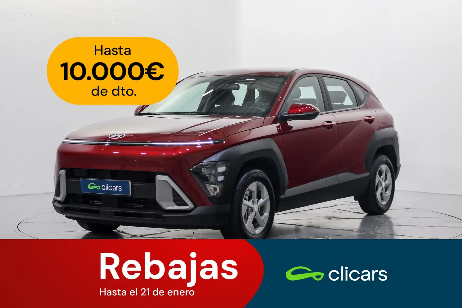 Hyundai KONA 1.0 TGDI Maxx 4x2 Rouge - 1