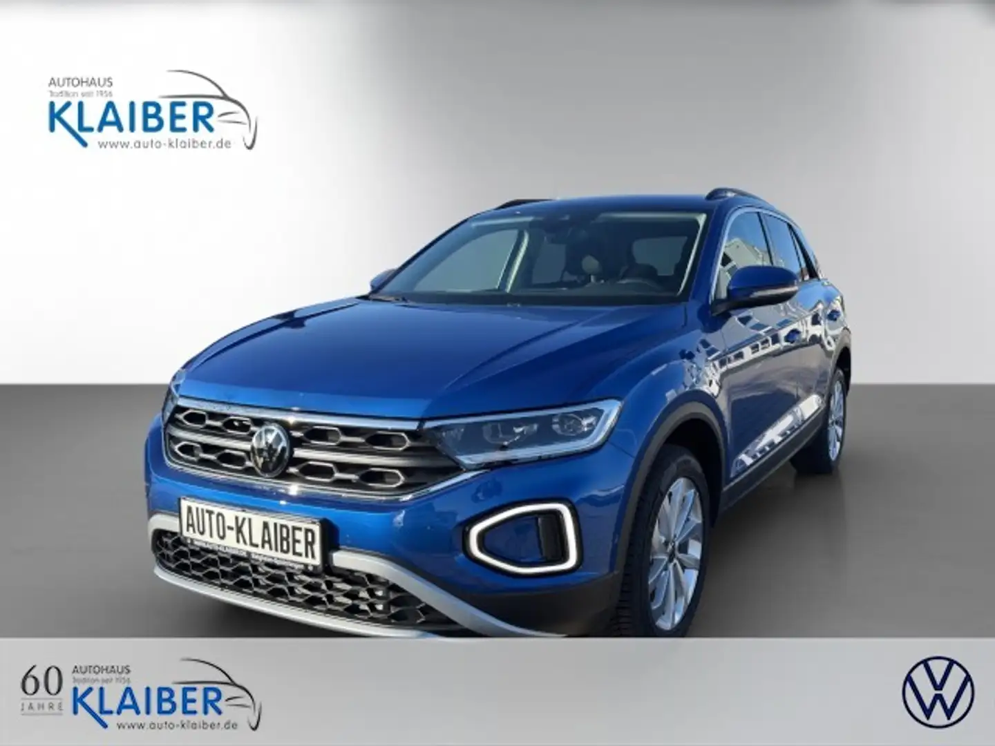 Volkswagen T-Roc Advanced 1.5 l TSI DSG AHK+ACC+LED+KAMERA+ Klima Blau - 1