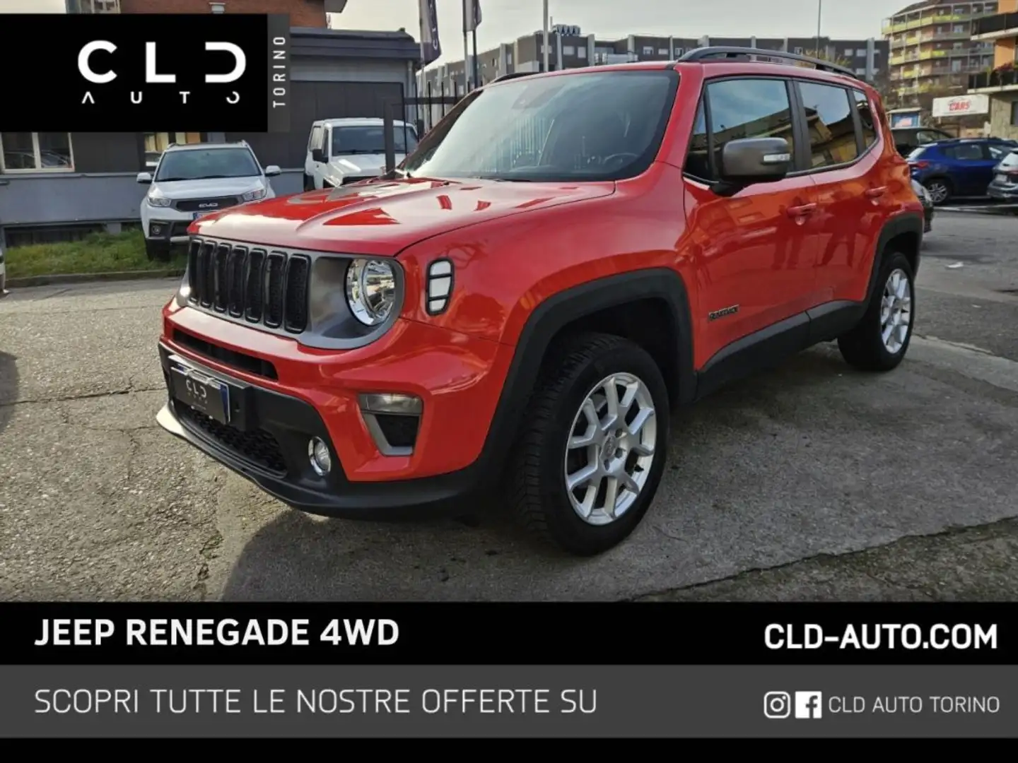 Jeep Renegade 2.0 Mjt 140CV 4WD Active Drive Rosso - 1