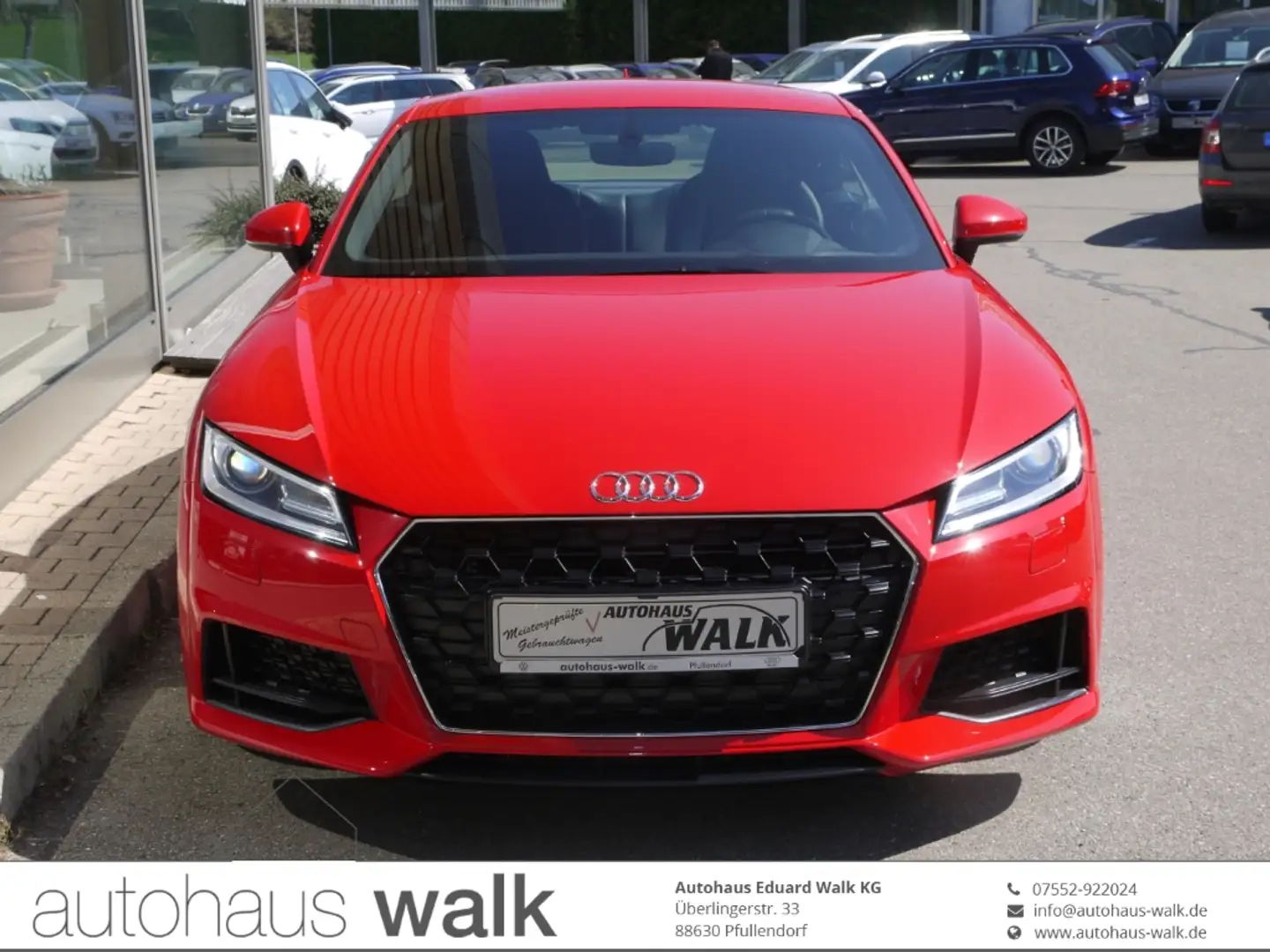 Audi TT Coupe 40 TFSI S tronic Navi GRA SH Xenon Rot - 1