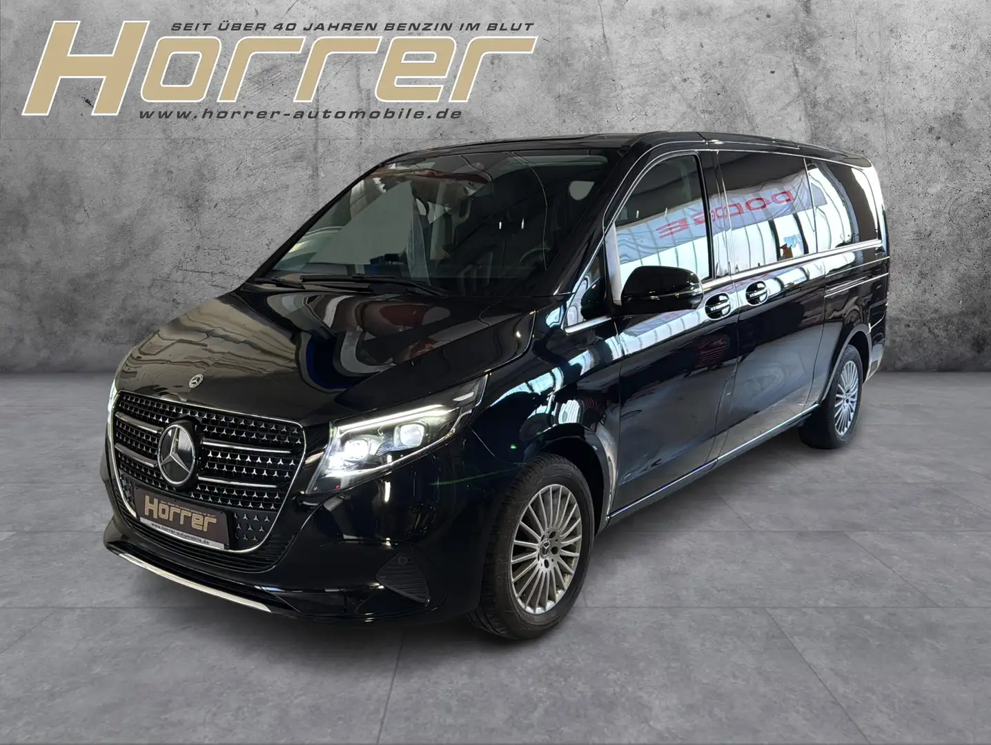 Mercedes-Benz V 300 extralang AVANTGARDE Distr elTüren Mopf Noir - 1