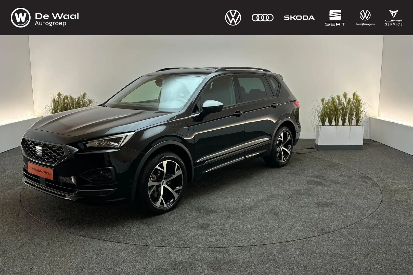 SEAT Tarraco 1.4 TSI 245pk DSG e-Hybrid PHEV FR | Park Assist, Noir - 1