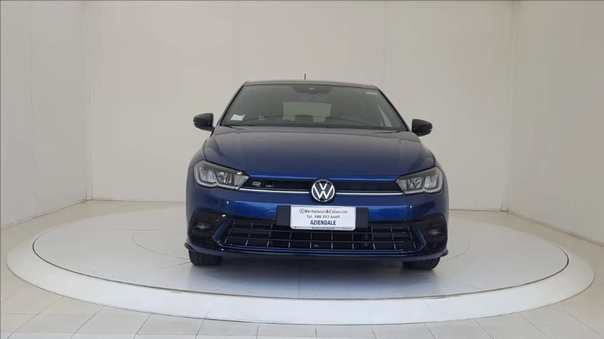 Volkswagen Polo 1.0 TSI R-Line Blau - 2