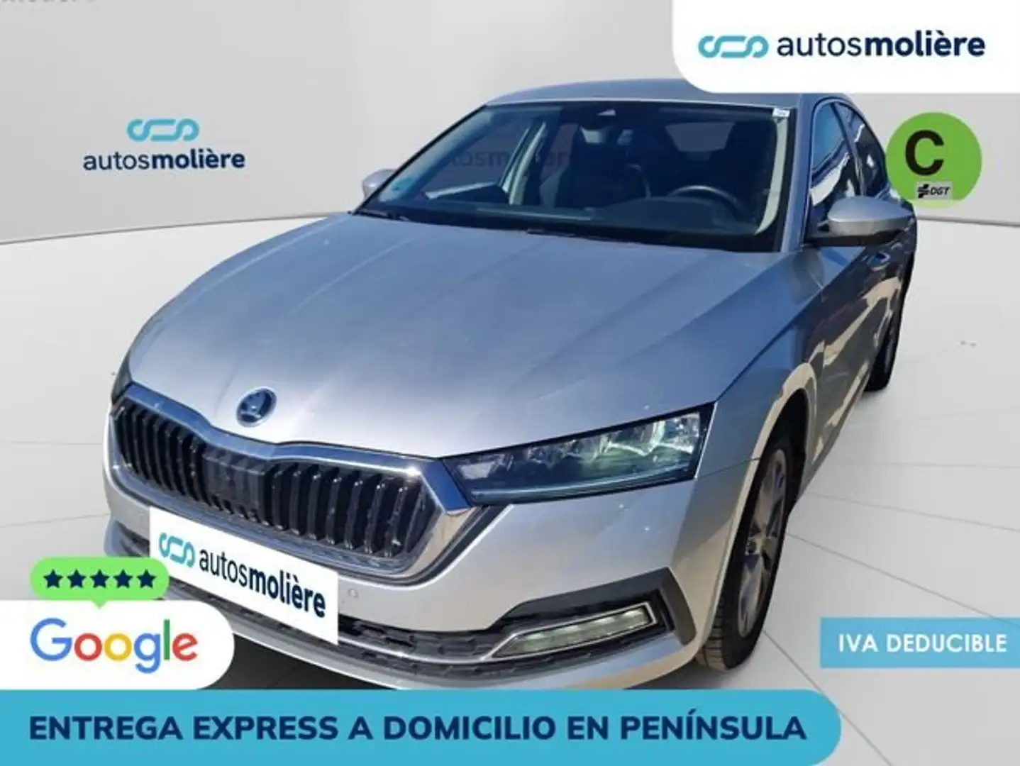 Skoda Octavia 2.0+TDI+Selection+DSG+110+kW+%28150+CV%29 Gris - 1