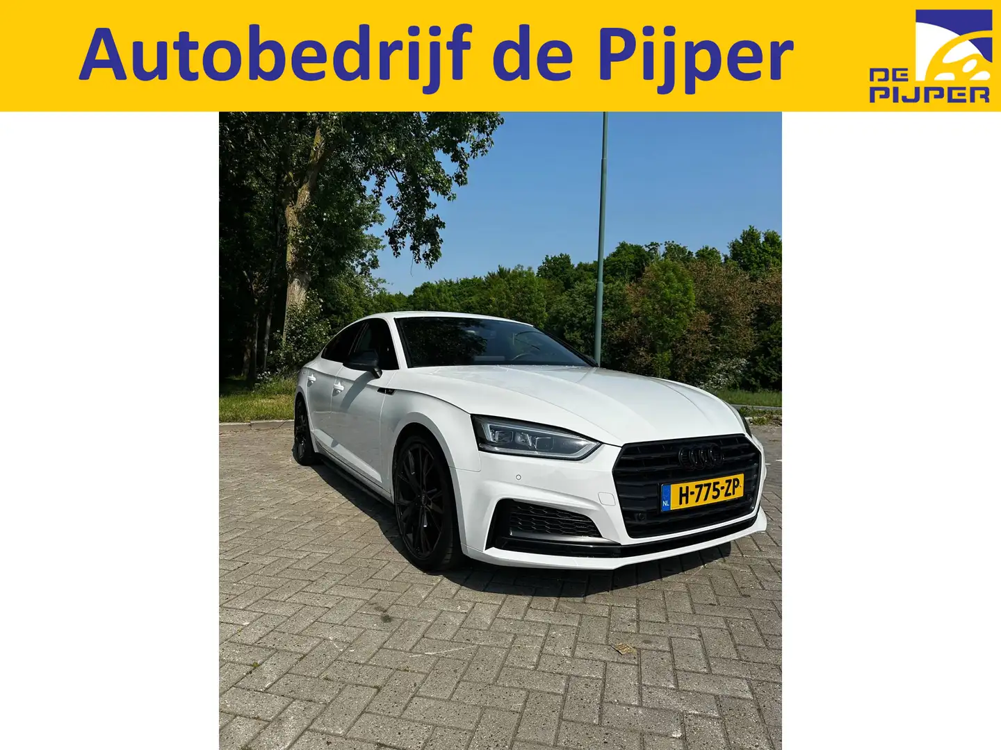 Audi A5 Sportback 35 TFSI Sport S-line edition,ORGINEEL NE Weiß - 1