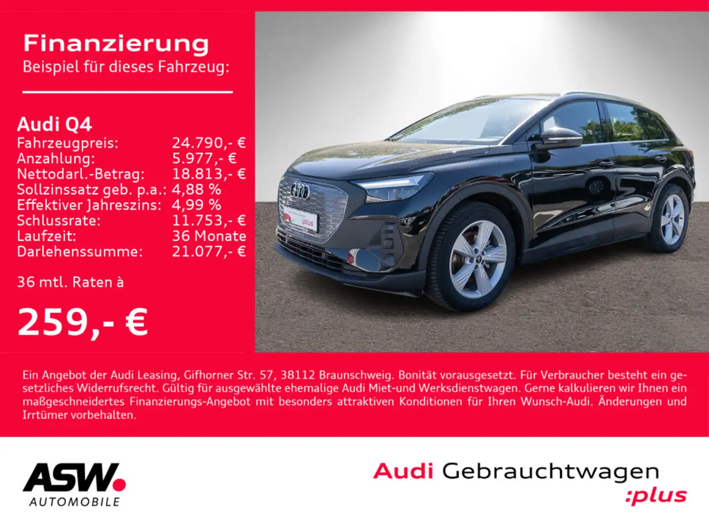 Audi 35 e-tron LED Navi PDC v/h GRA SHZ VC crna - 1