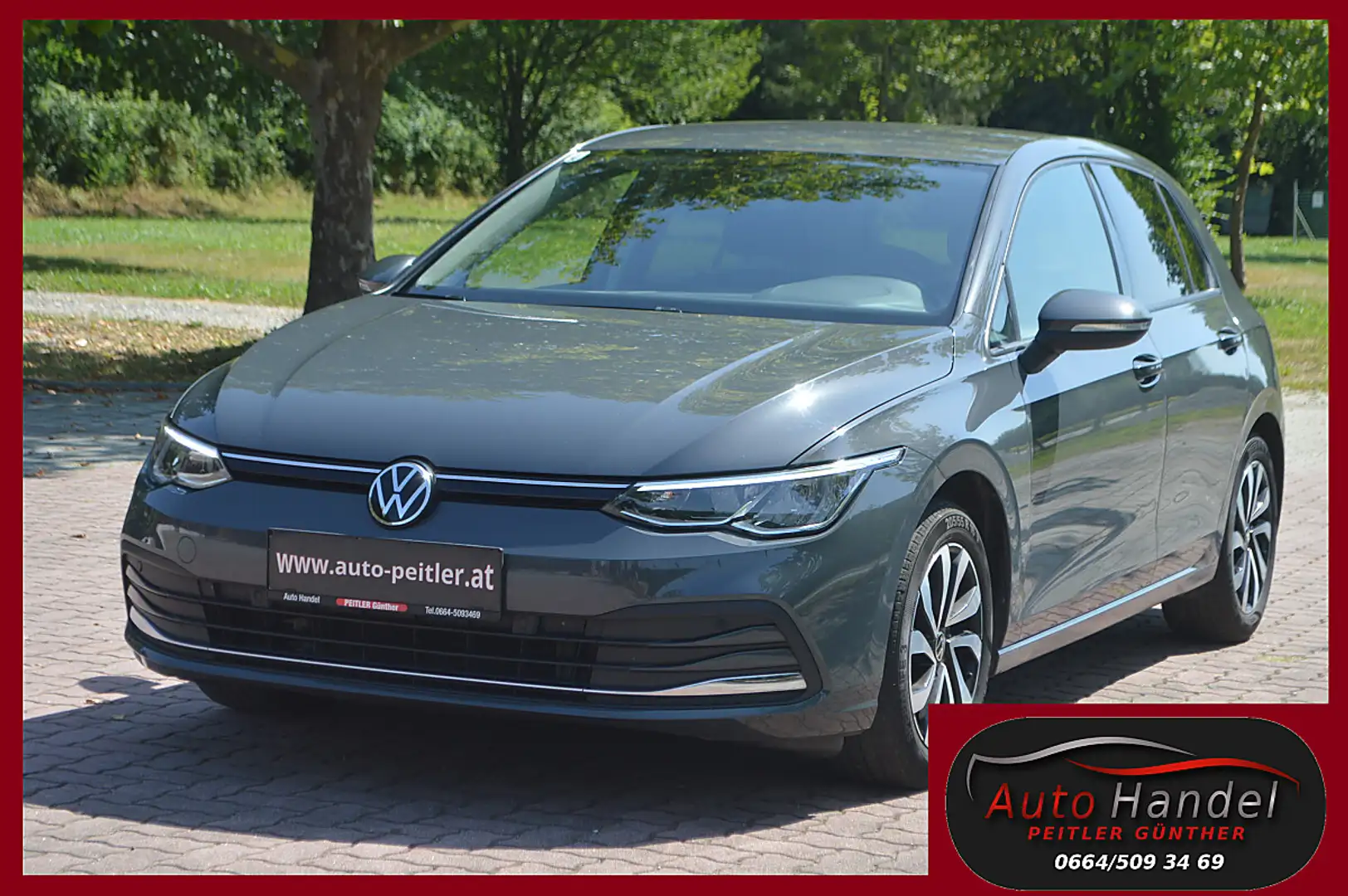 Volkswagen Golf 2,0 TDI Life+NAVI+AHK+SHZ+TEL Grau - 1