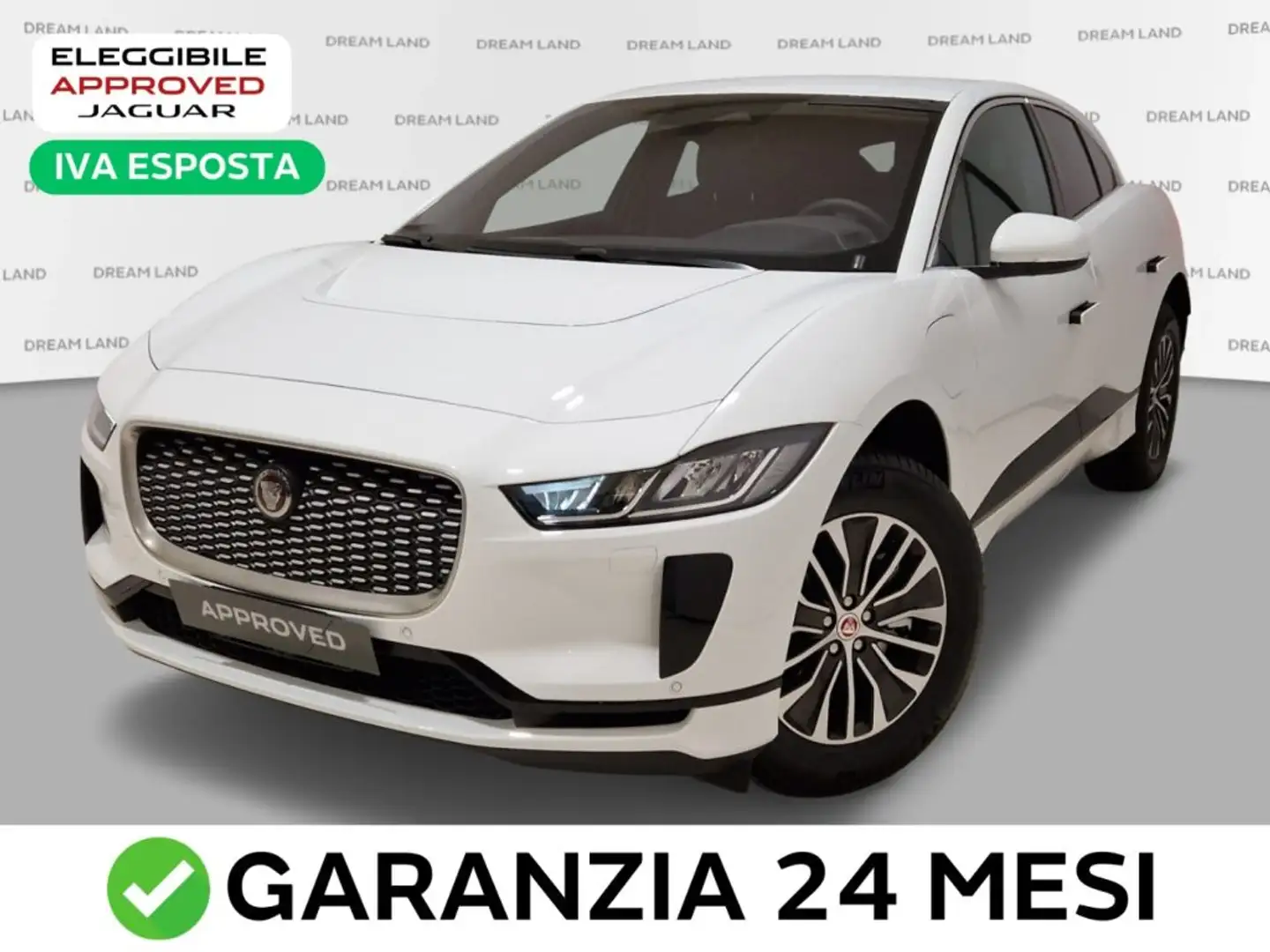 Jaguar I-Pace EV 90 kWh 400 CV Auto AWD S PARI AL NUOVO Bianco - 1