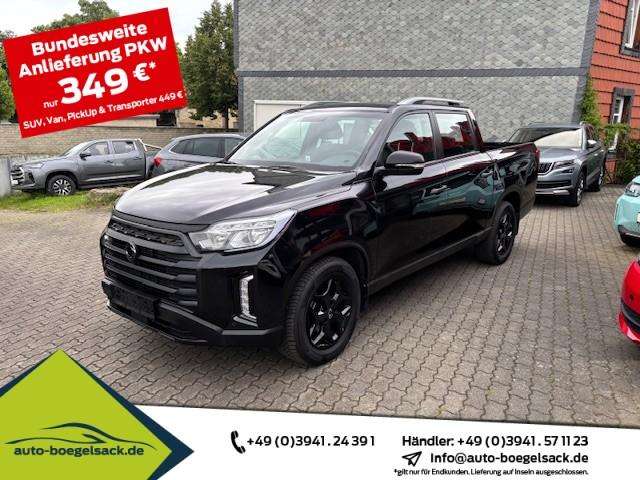 Imagine SsangYong Musso GRAND 2.2D 4x4 BLACK AT+AHK3.5t+ALLWETTER+