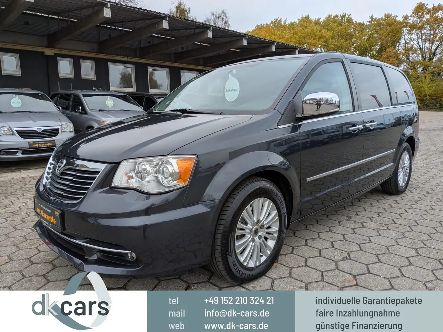 Lancia Voyager Gold 2.8 CRD 7 Sitze Xenon Mit-Garantie Bleu - 1