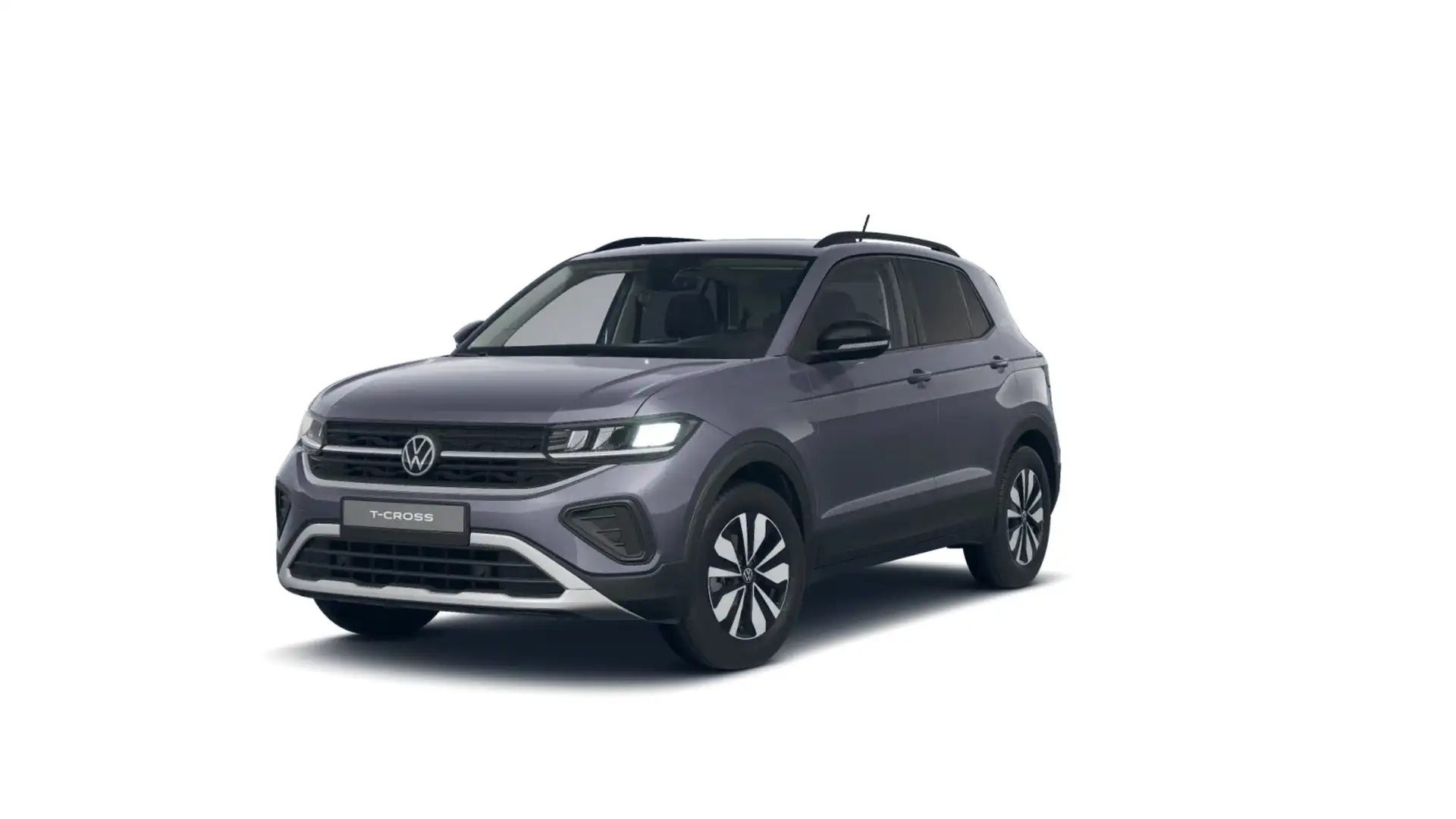 Volkswagen T-Cross 1.0 TSI GOAL 5JG+LED+NAV+AHK+ACC+SHZ+DAB Grau - 2