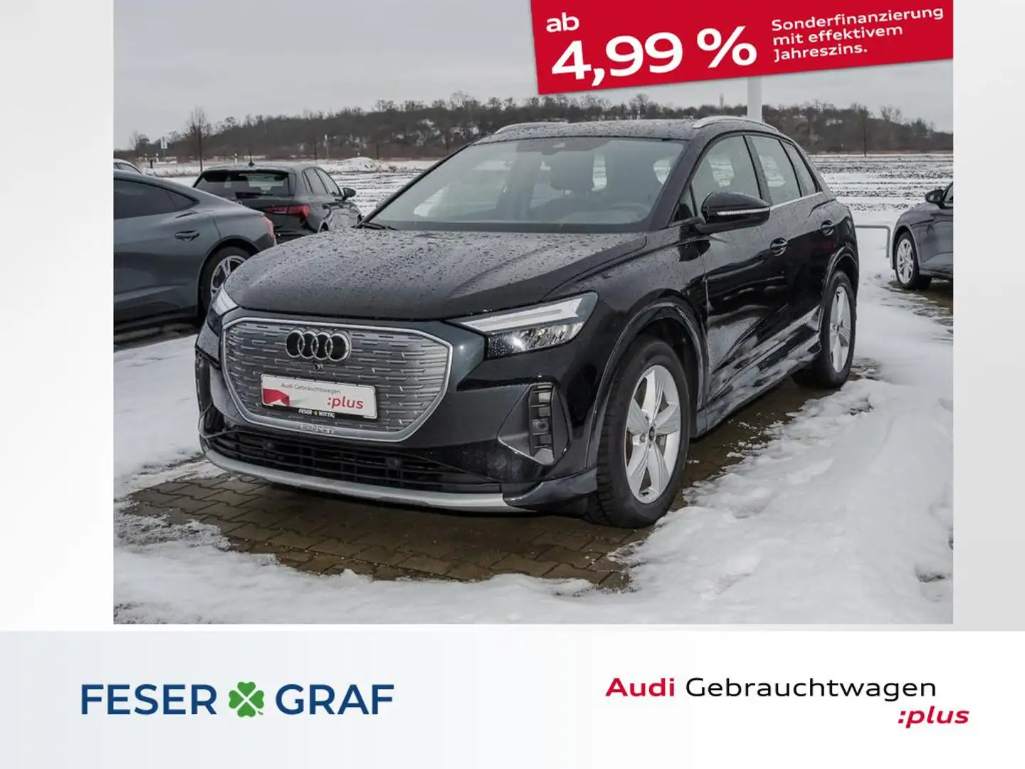 Audi Q4 e-tron 35 e-tron,LED,Pano,Navi+,Leder Schwarz - 1