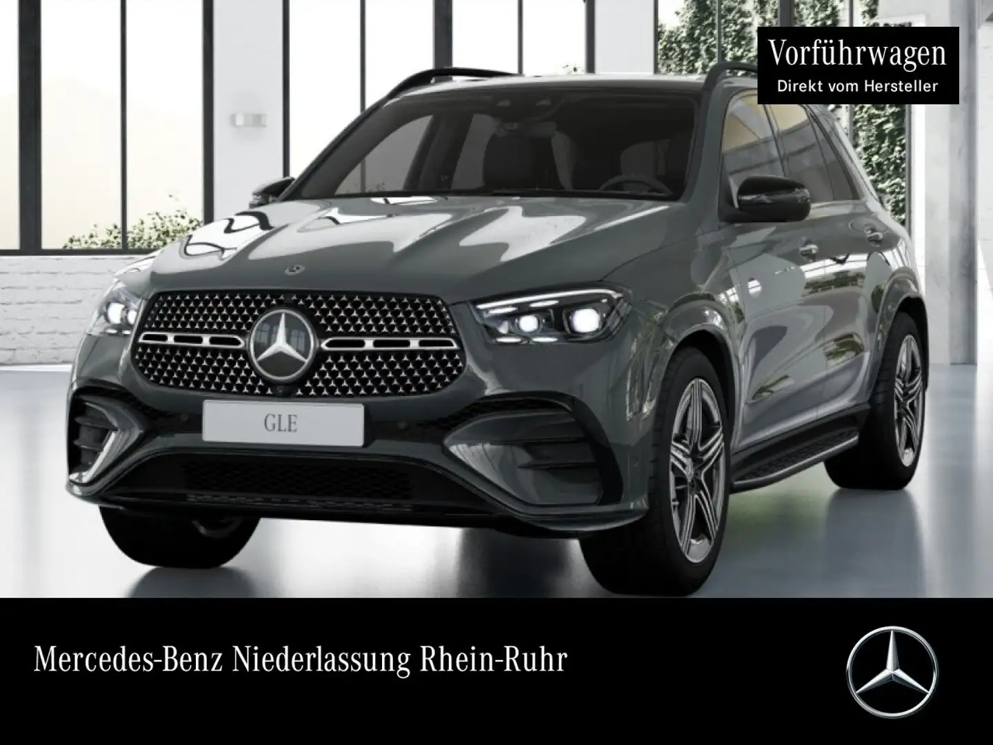 Mercedes-Benz GLE 450 d 4M AMG+NIGHT+PANO+360+AHK+MULTIBEAM+HUD Gris - 1