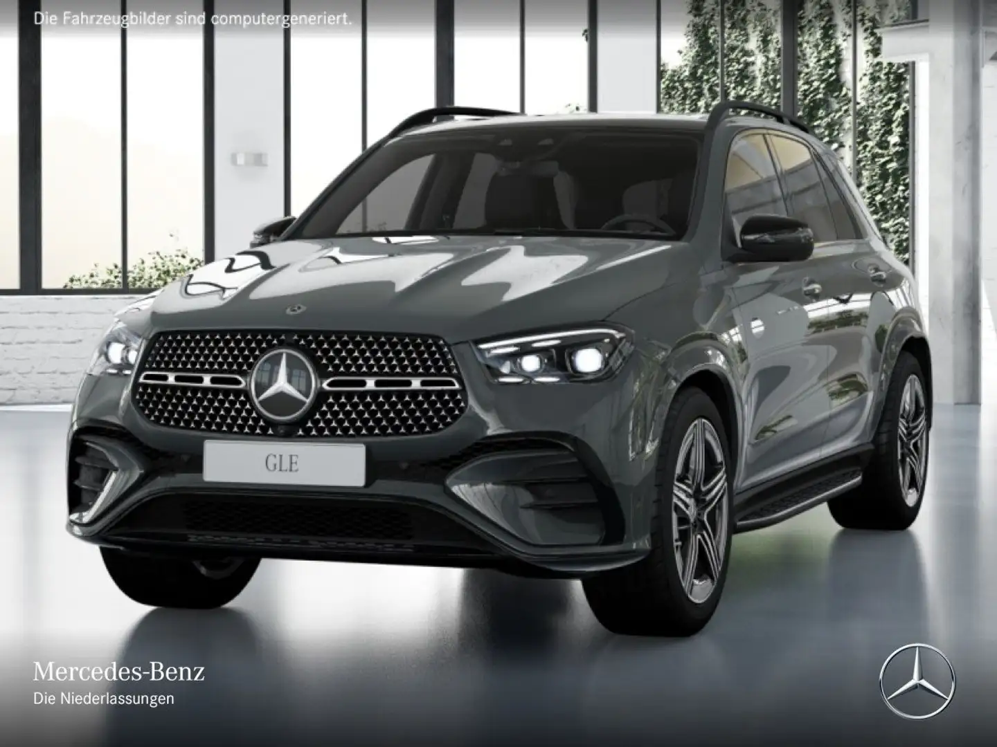 Mercedes-Benz GLE 450 d 4M AMG+NIGHT+PANO+360+AHK+MULTIBEAM+HUD Gris - 2