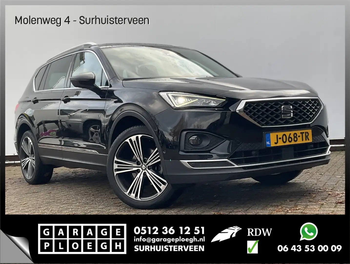 SEAT Tarraco 1.5 TSI 150pk Xcellence Elek Trekhaak Camera Keyle Zwart - 1