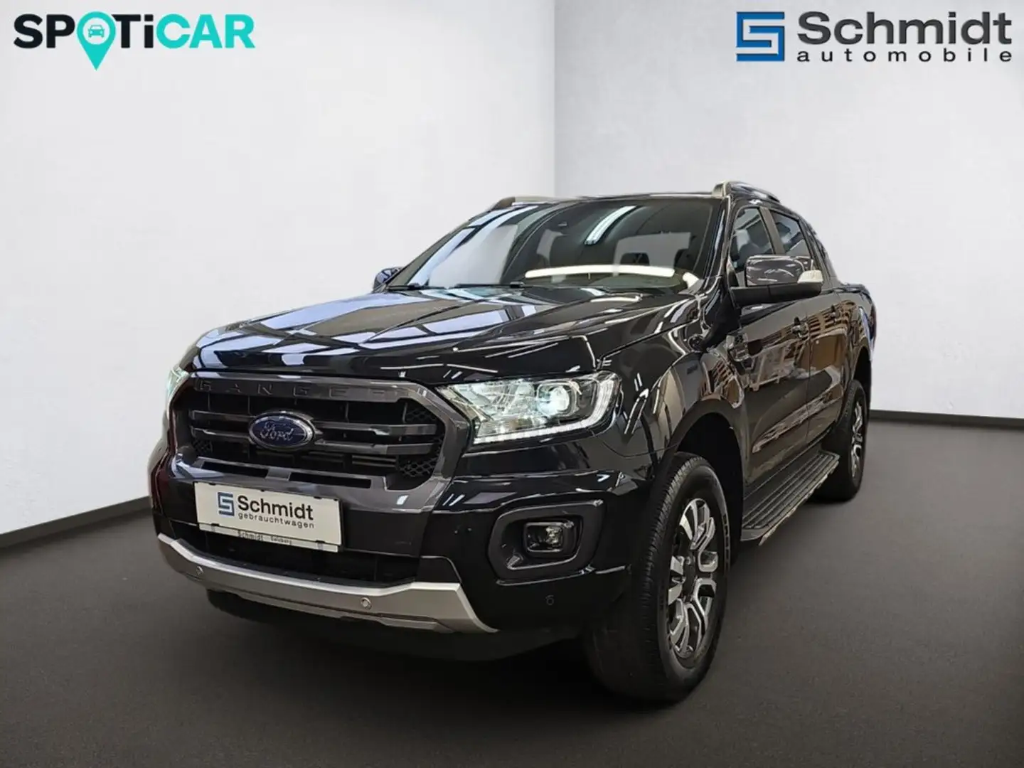 Ford Ranger Wildtrak DoKa 4x4 2,0 EcoBlue Aut. mit AHK Schwarz - 1