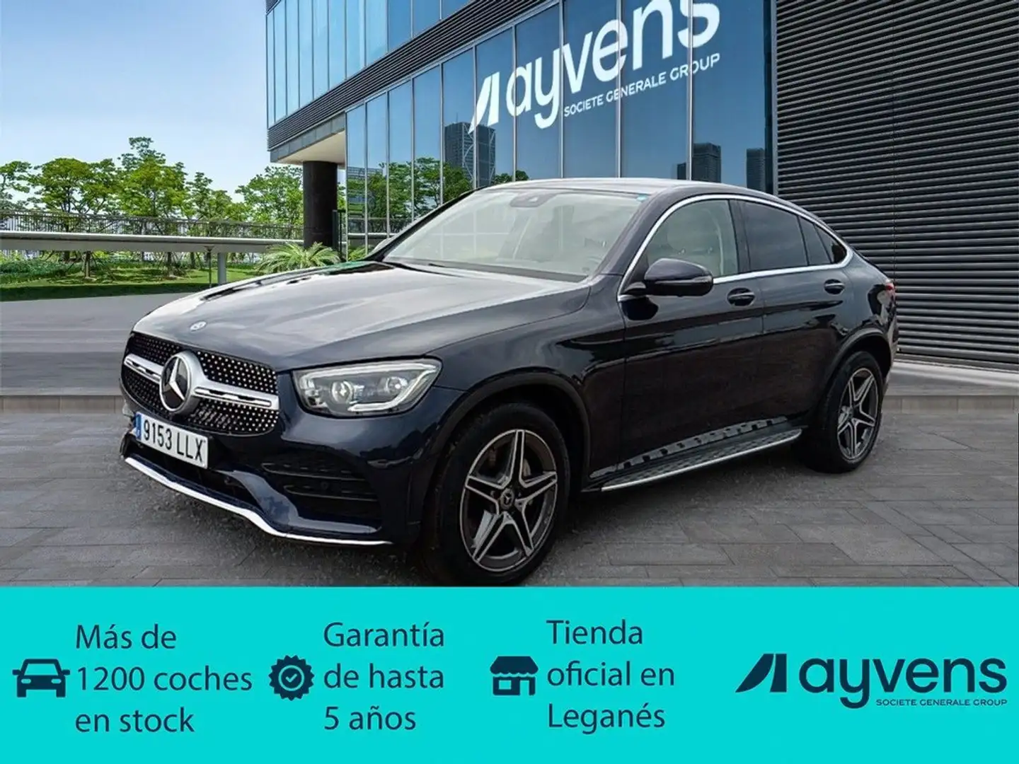 Mercedes-Benz GLC 200 Coupé 4Matic 9G-Tronic Azul - 1