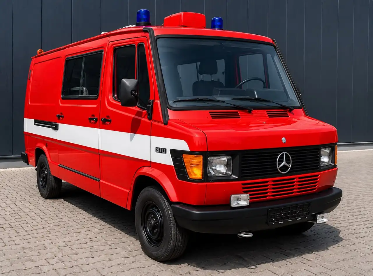 Mercedes-Benz 310 TSF Feuerwehr Wohnmobil, foto 2