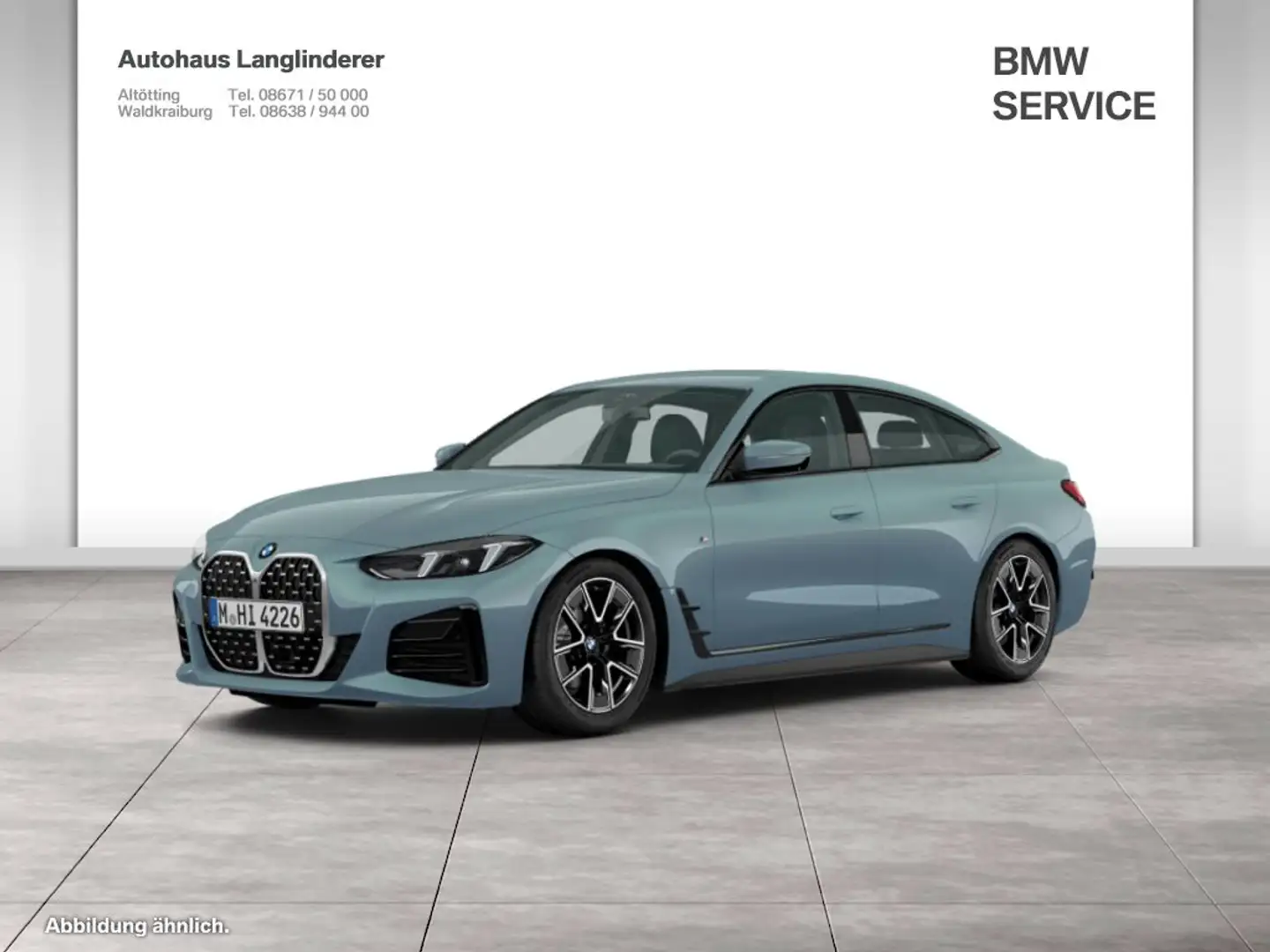 BMW 420 d xDrive Gran Coupé MSport NP67689,- ParkingAssist Grün - 1