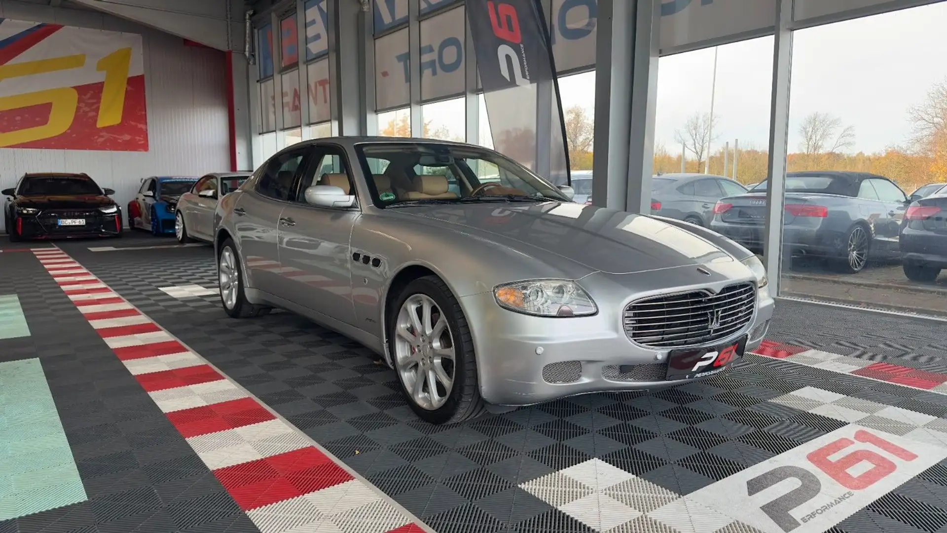 Maserati Quattroporte /Leder/TÜV /Tempomat/Sitzheizung Argent - 2
