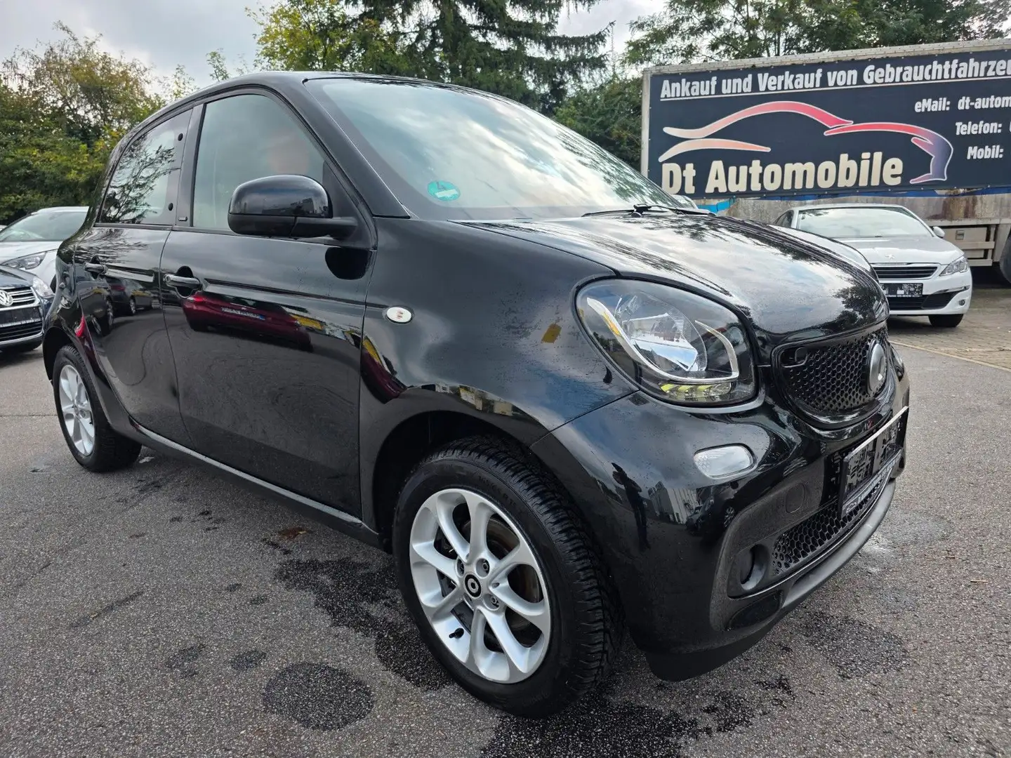 smart forFour Passion/Klima/1 Hand/Tüv-Neu Schwarz - 1