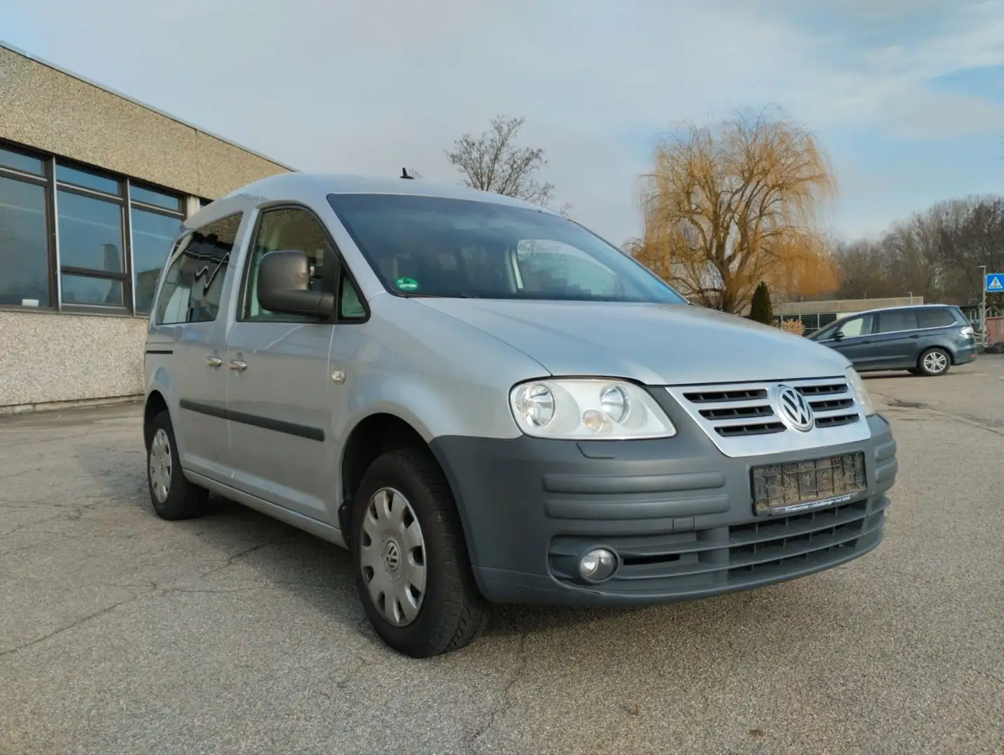 Volkswagen Caddy Life EcoFuel Klimaanlage / 1.Hand Silver - 1