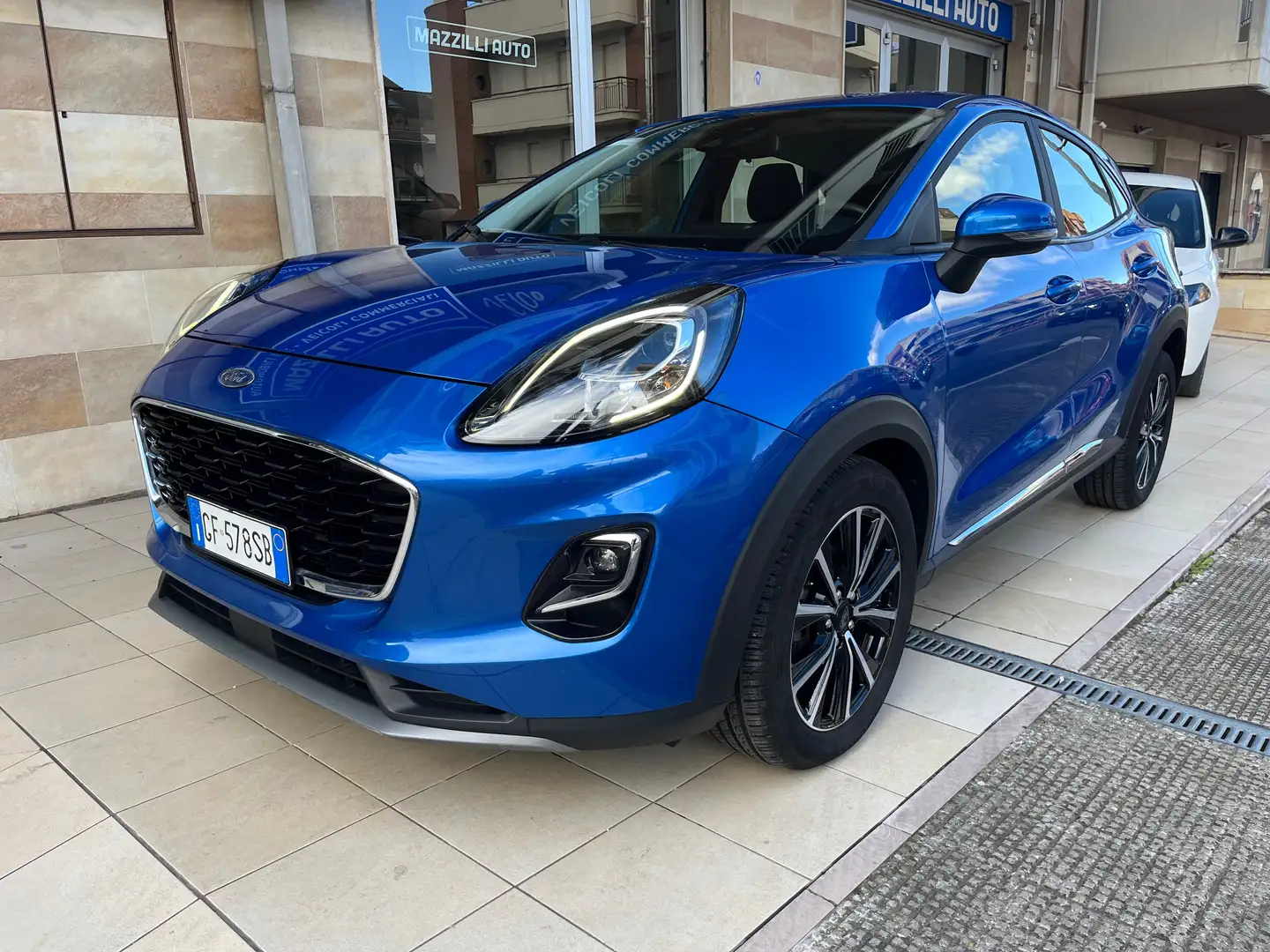 Ford Puma 1.0 ecoboost hybrid Titanium Blu/Azzurro - 1