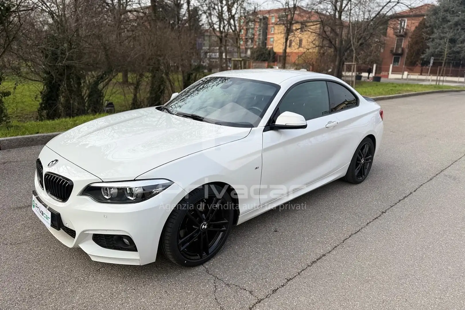BMW 220 220i Coupé Msport aut. Blanc - 1