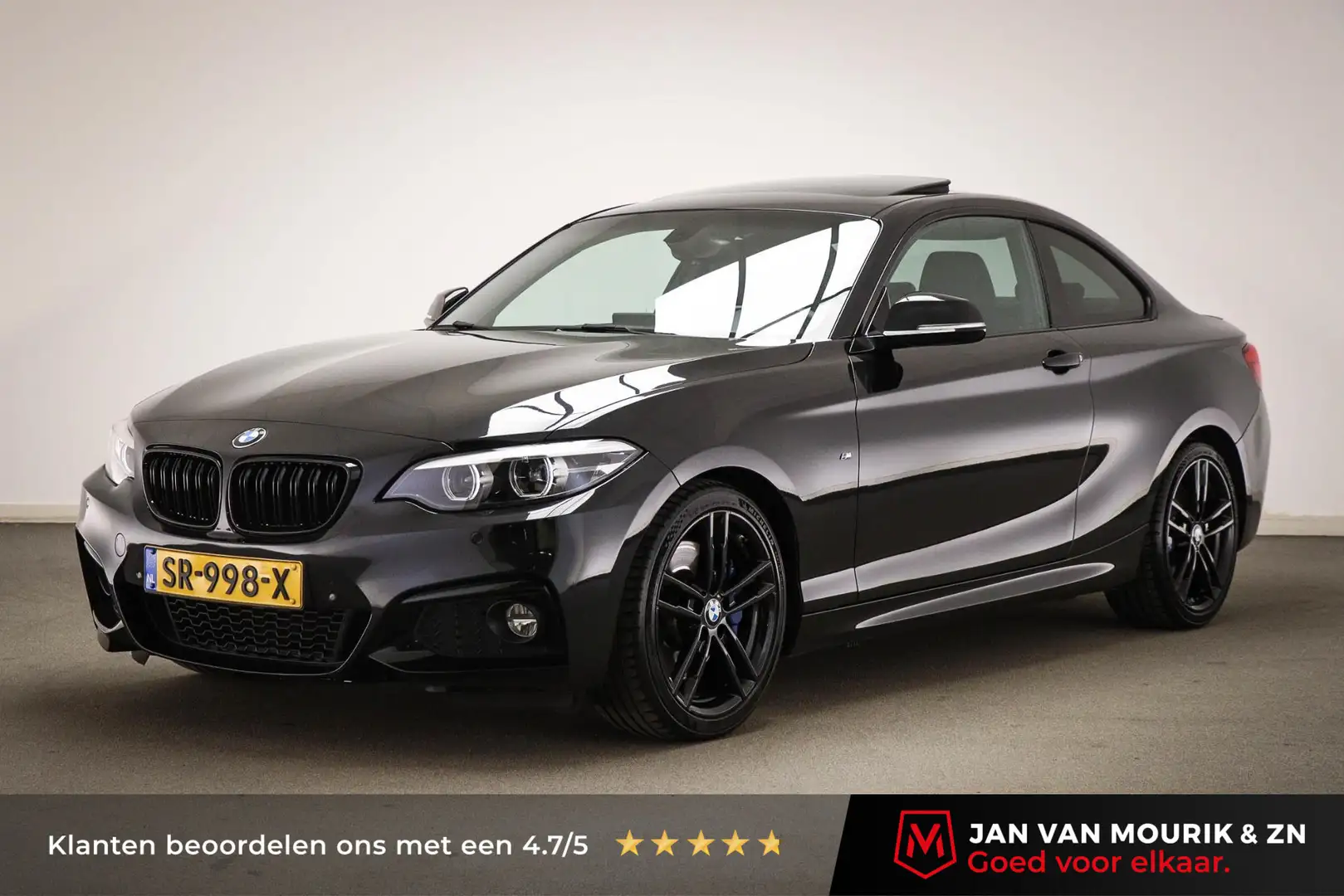 BMW 220 2-serie Coupé 220i M-Sport High Executive | AUDIO Zwart - 1