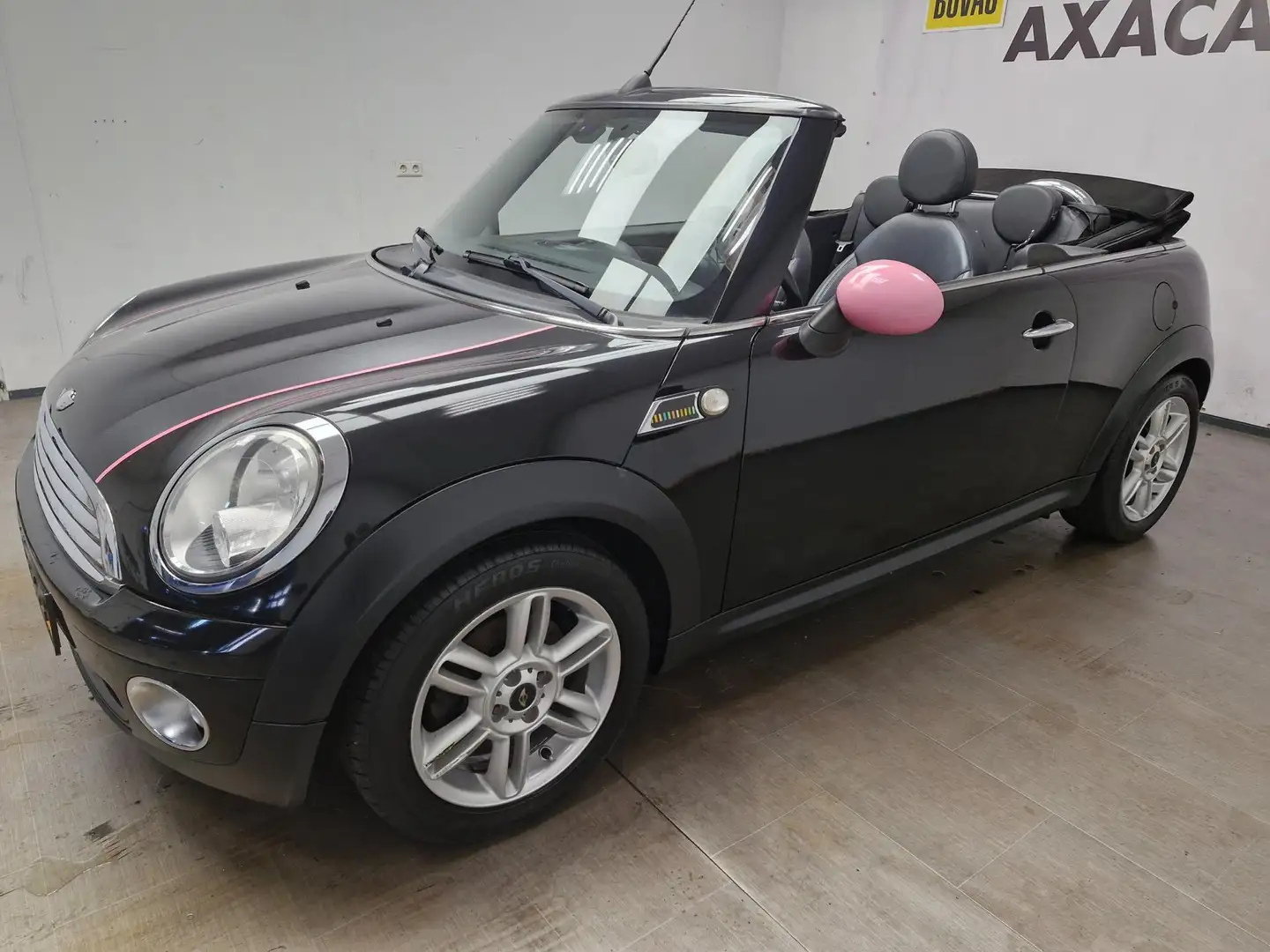 MINI One Cabrio Mini 1.6 Salt GARANTIE ! NIEUWE KOPPELING ! AFLEVE Noir - 2