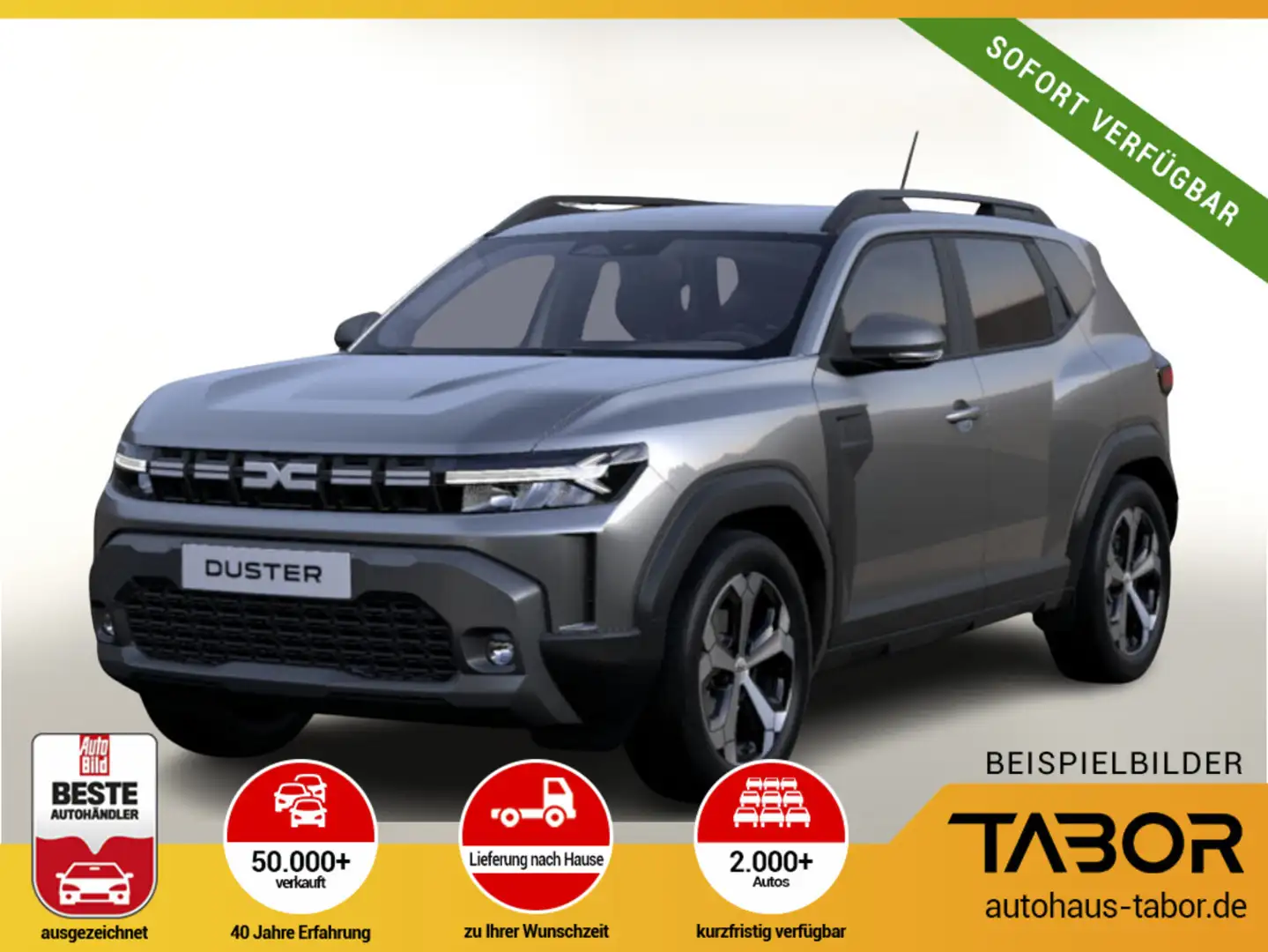 Dacia Duster Journey TCe 130 4x4 Kam PDC vo/hi SHZ PDC Grau - 1