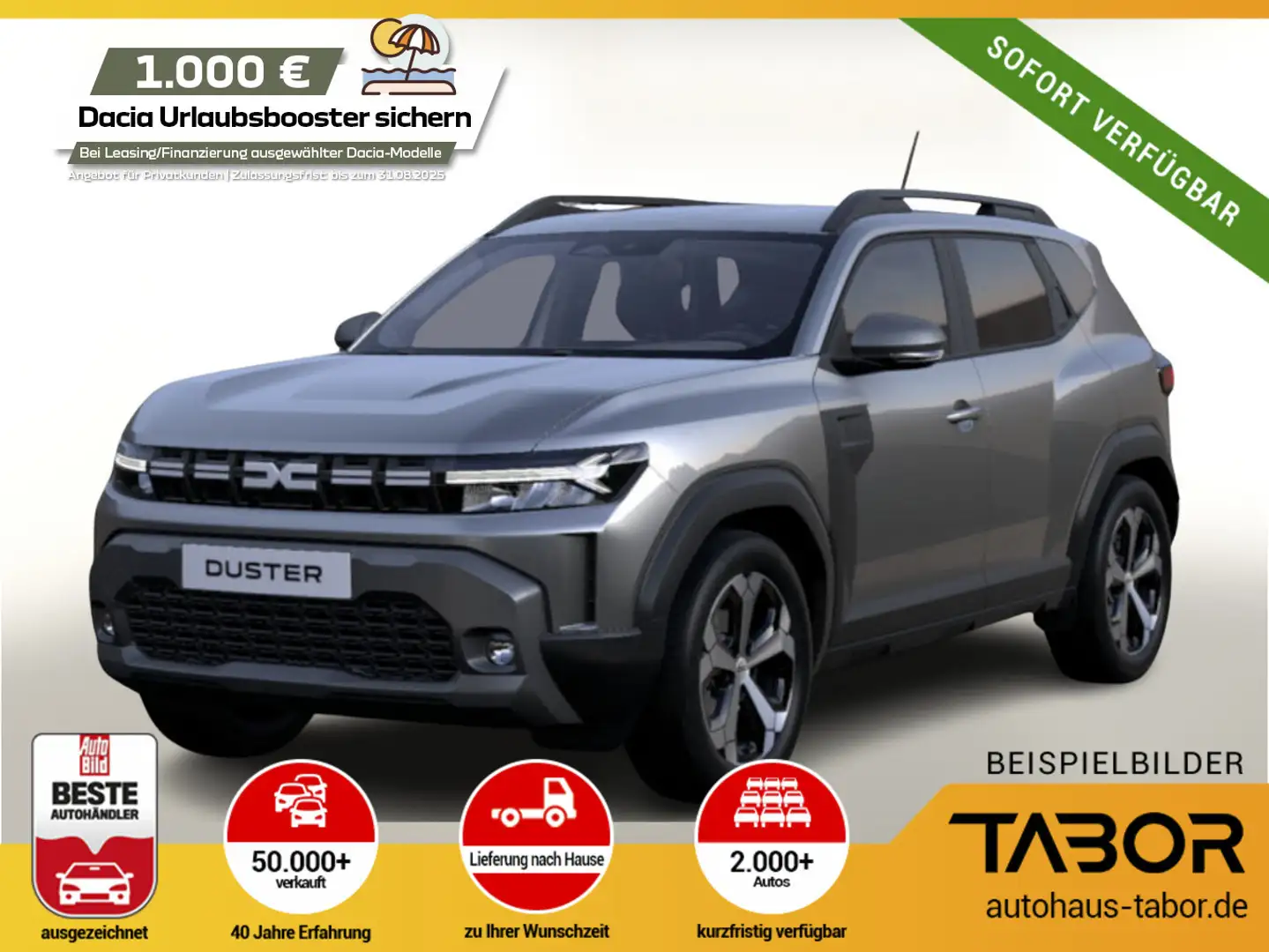 Dacia Duster Journey TCe 130 4x4 Kam PDC vo/hi SHZ PDC Grau - 2