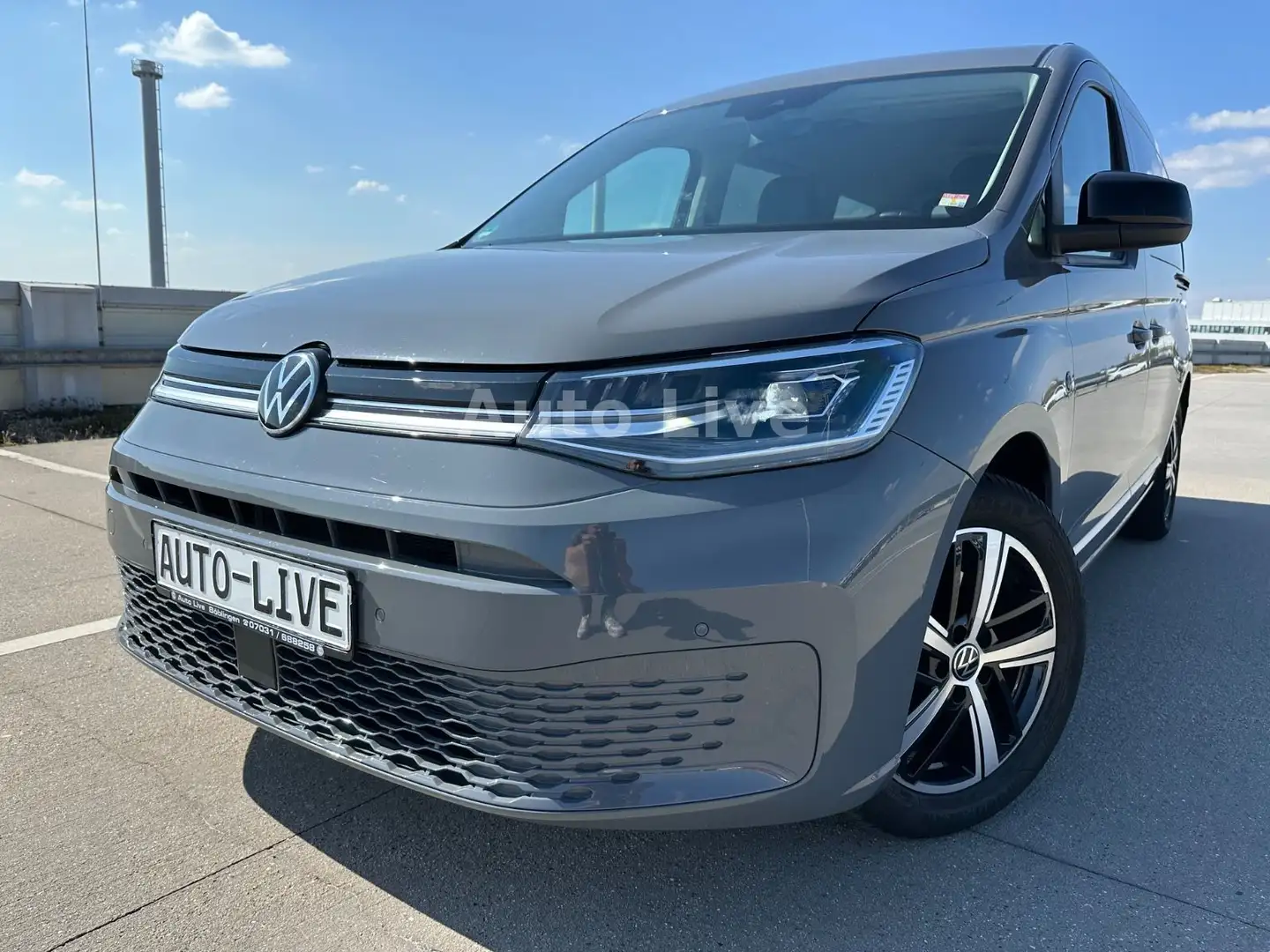 Volkswagen Caddy 2.0 TDI*MAXI*7-ST*VIR*KAMERA*LED*LEDER*AHK Grijs - 1