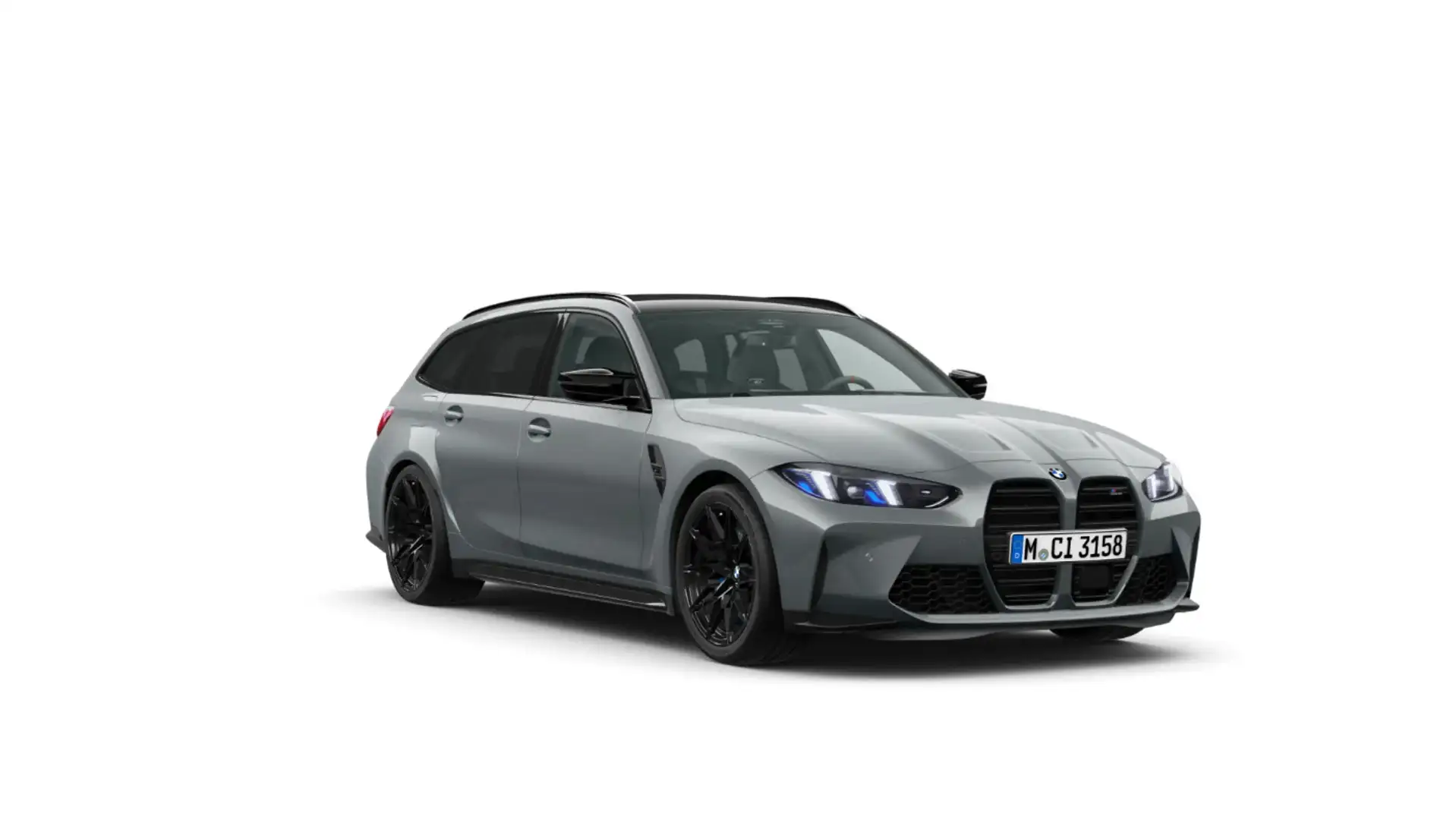 BMW M3 Competition Touring Grau - 2