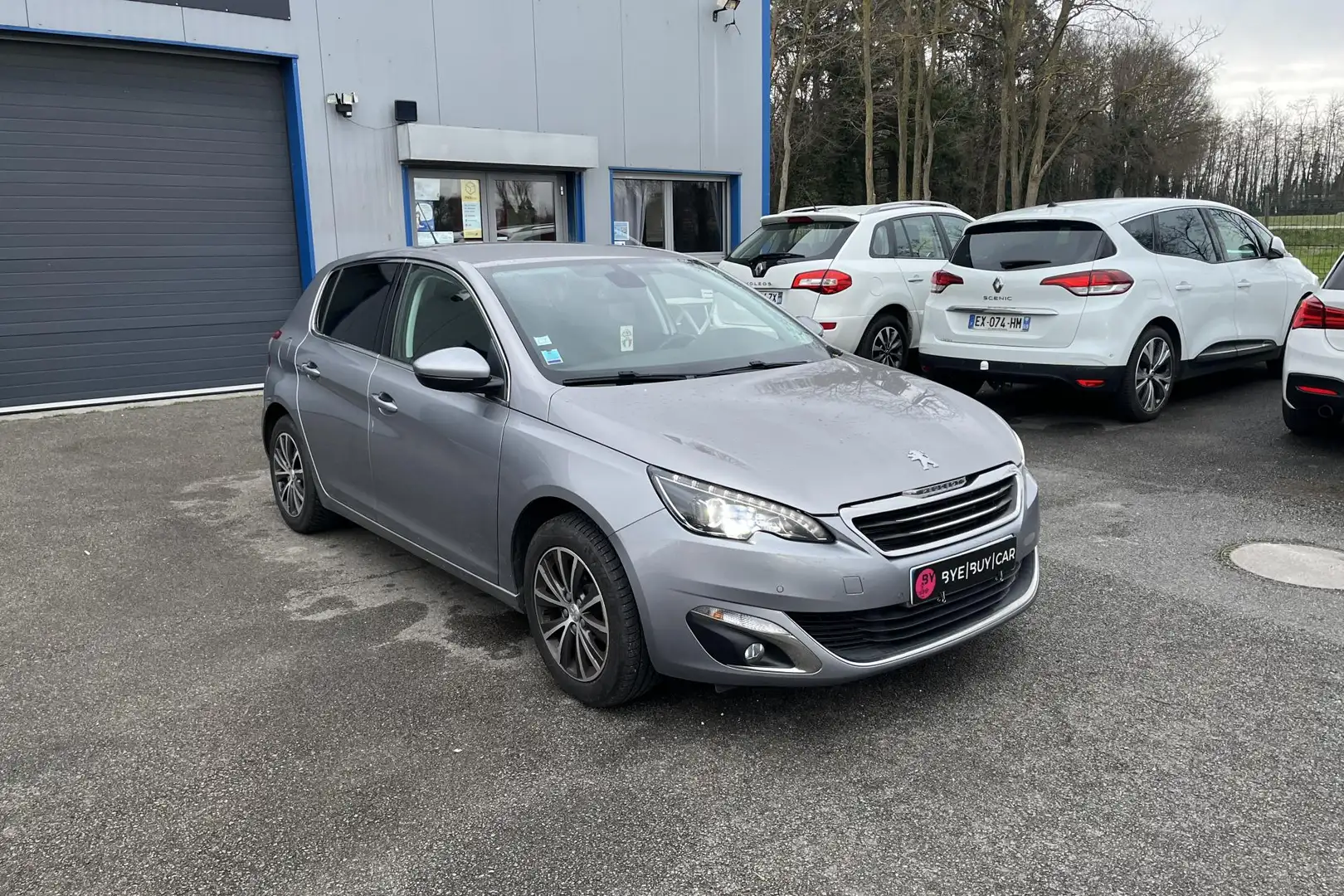 Peugeot 308 1.6 BlueHDi 120CH Allure GARANTIE 12 MOIS Gris - 2