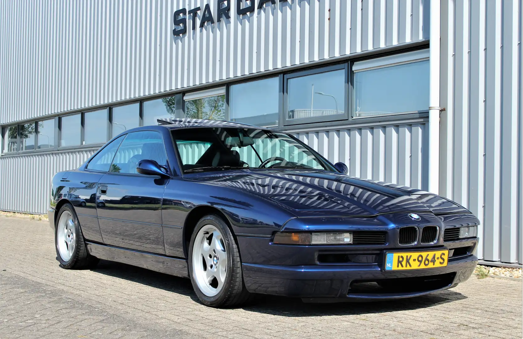 BMW 850 8-serie CSi 74474km Uniek Blauw - 1
