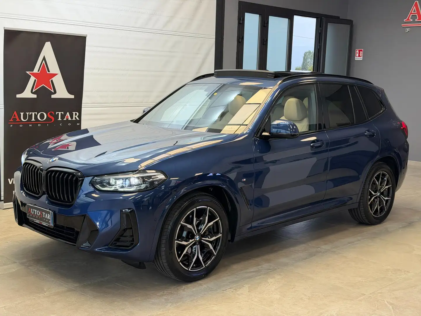 BMW X3 xdrive20d mhev 48V Msport auto - TETTO APRIBILE Bleu - 1