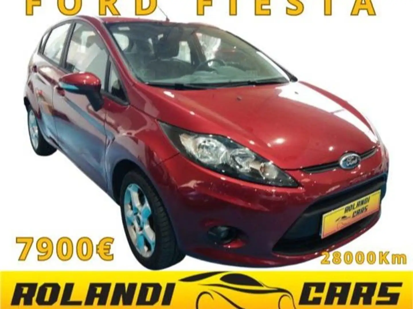 Ford Fiesta 1.4 Titanium Burdeos - 1