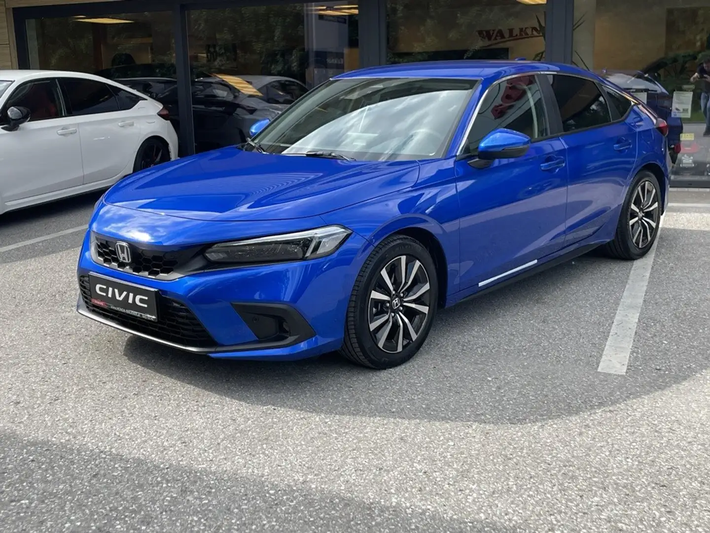 Honda Civic 2.0 i-MMD Hybrid Elegance e-CVT Aut. Blau - 1