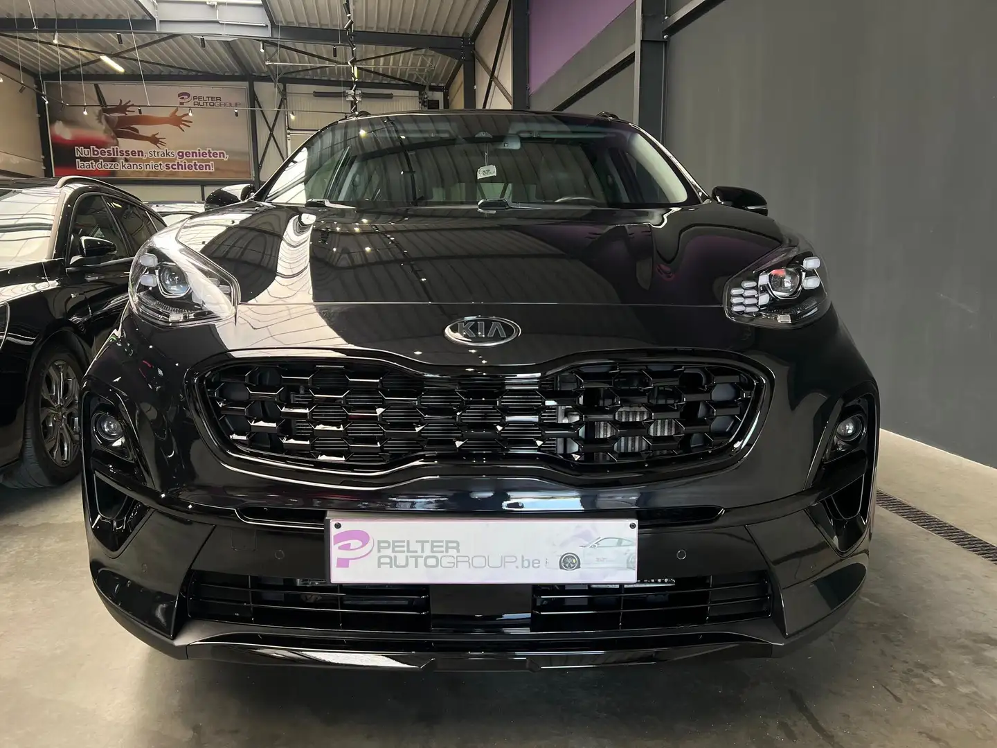 Kia Sportage 1.6CRDi Black Édition Automaat Facelift Full! Czarny - 2