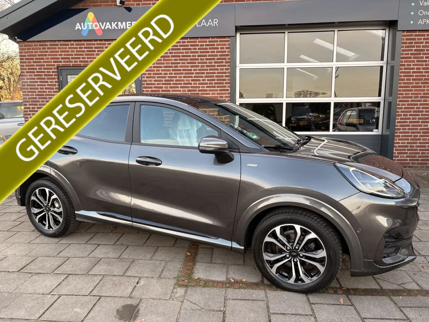 Ford Puma 1.0 EcoBoost Hybrid ST-Line X 155pk! ( Panoramadak Grijs - 1