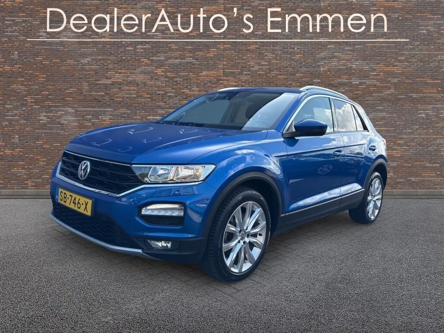 Volkswagen T-Roc 1.0 TSI ECC LM VELGEN NAVIGATIE TREKHAAK Modrá - 2
