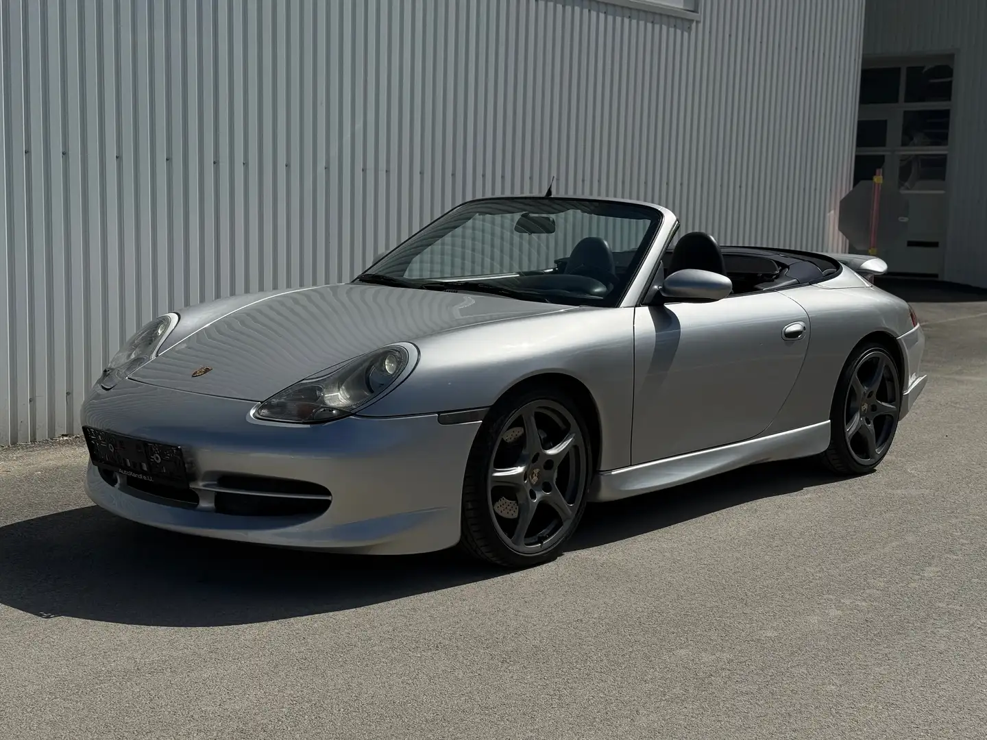 Porsche 911 911 Carrera 4 Cabrio*Glasheckscheibe*Aero-Kit* Silber - 1