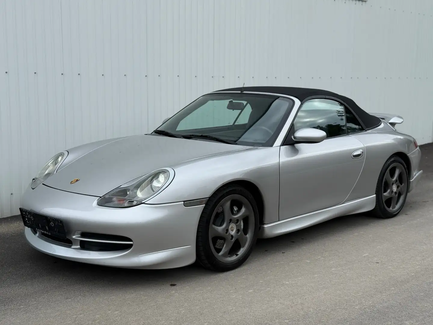 Porsche 911 911 Carrera 4 Cabrio*Glasheckscheibe*Aero-Kit* Silber - 1
